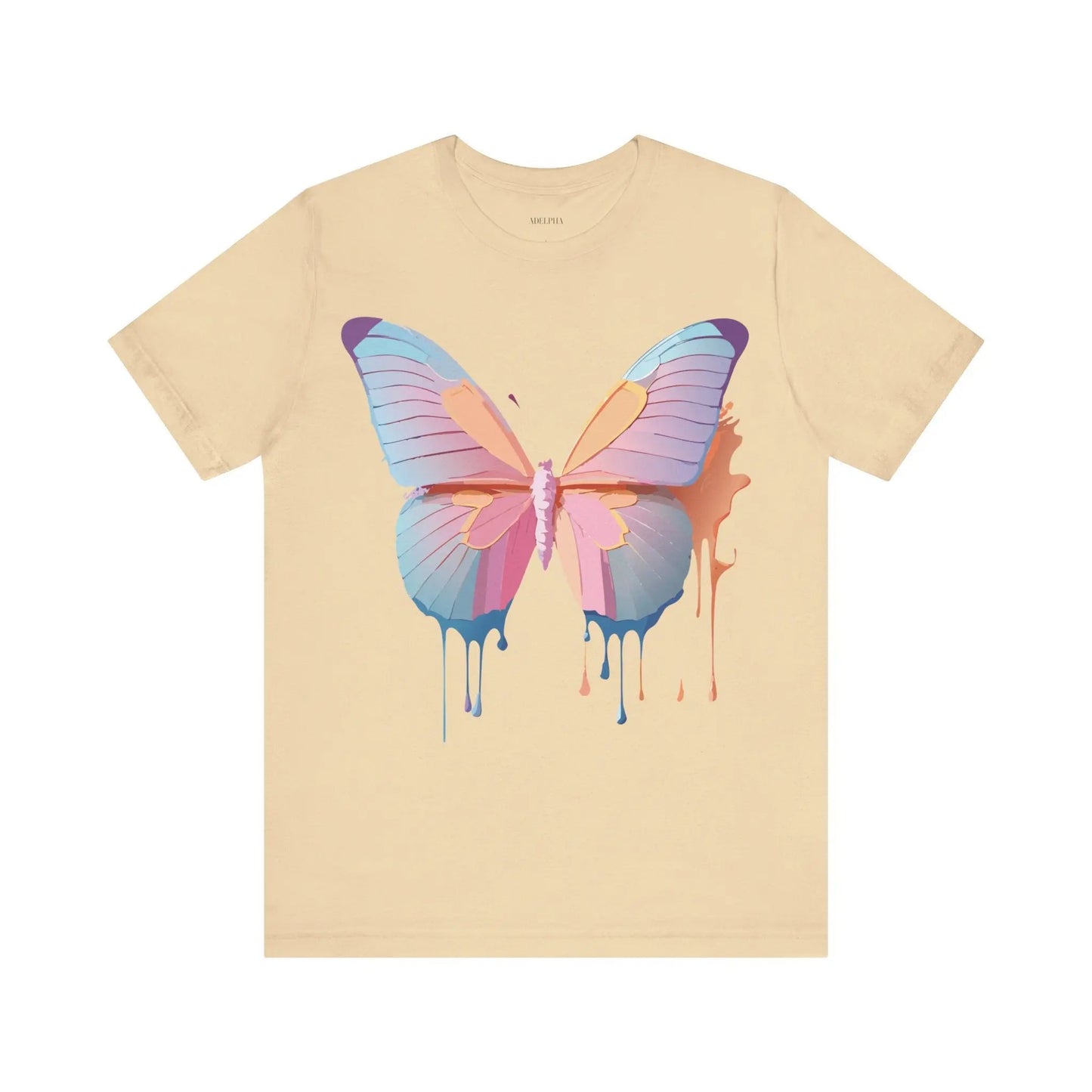 Butterfly Graphic Tee Unisex Jersey Short Sleeve Art Design Adelpha