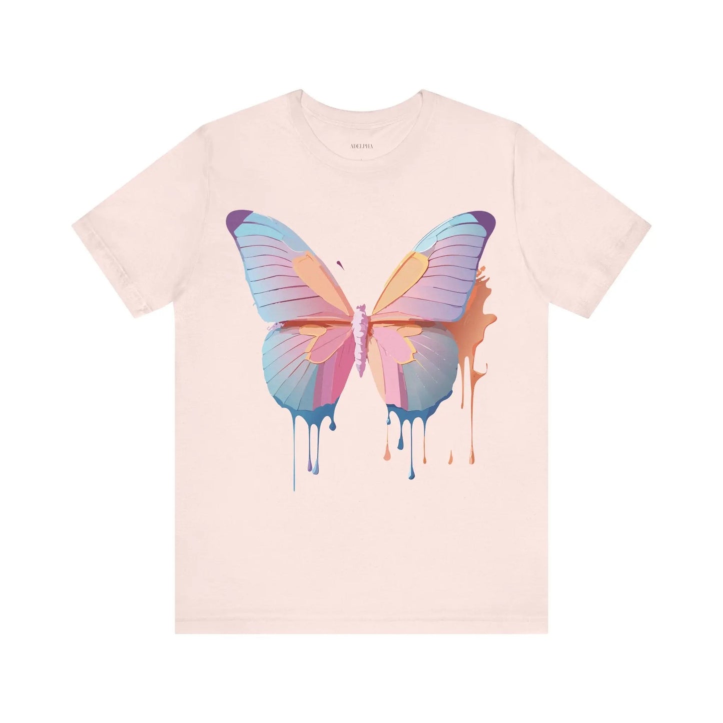 Butterfly Graphic Tee Unisex Jersey Short Sleeve Art Design Adelpha