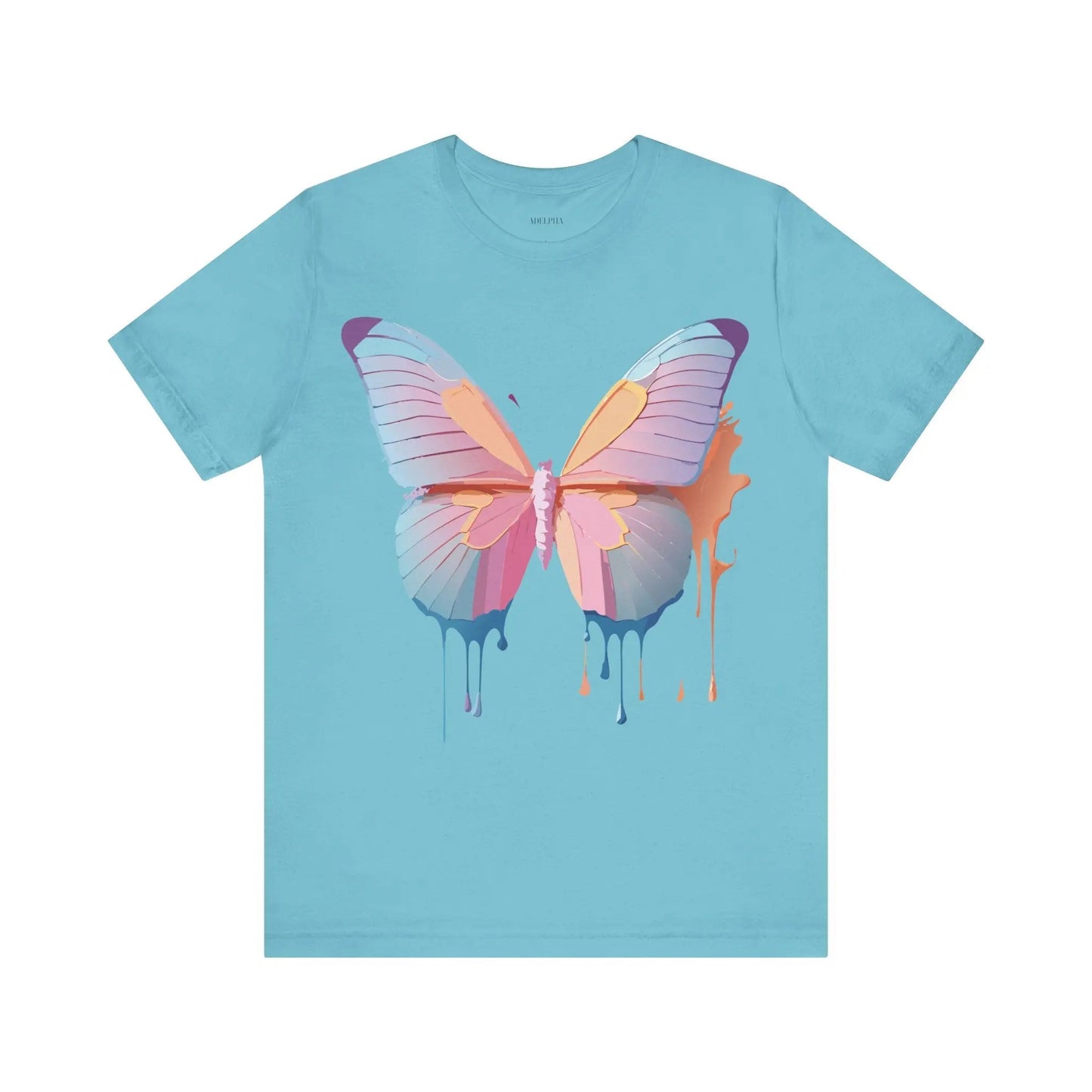 Butterfly Graphic Tee Unisex Jersey Short Sleeve Art Design Adelpha