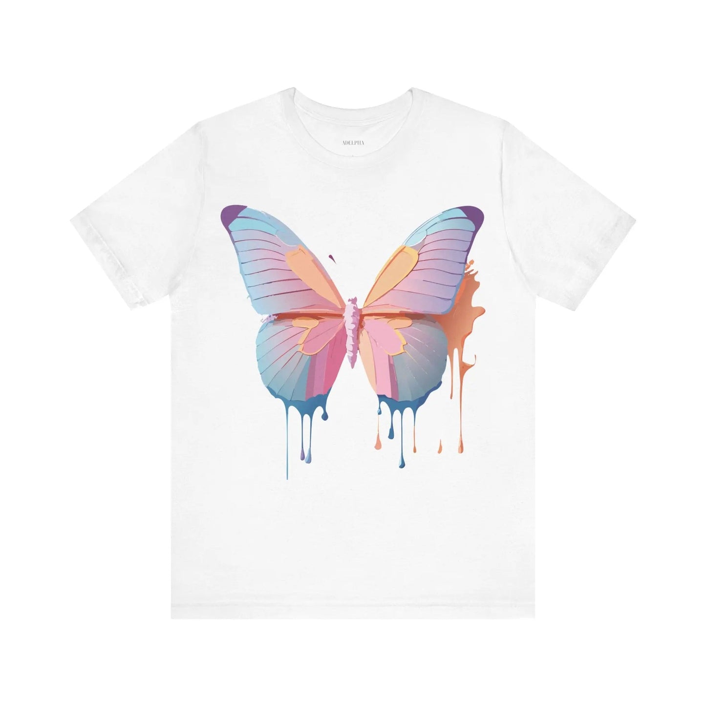 Butterfly Graphic Tee Unisex Jersey Short Sleeve Art Design Adelpha