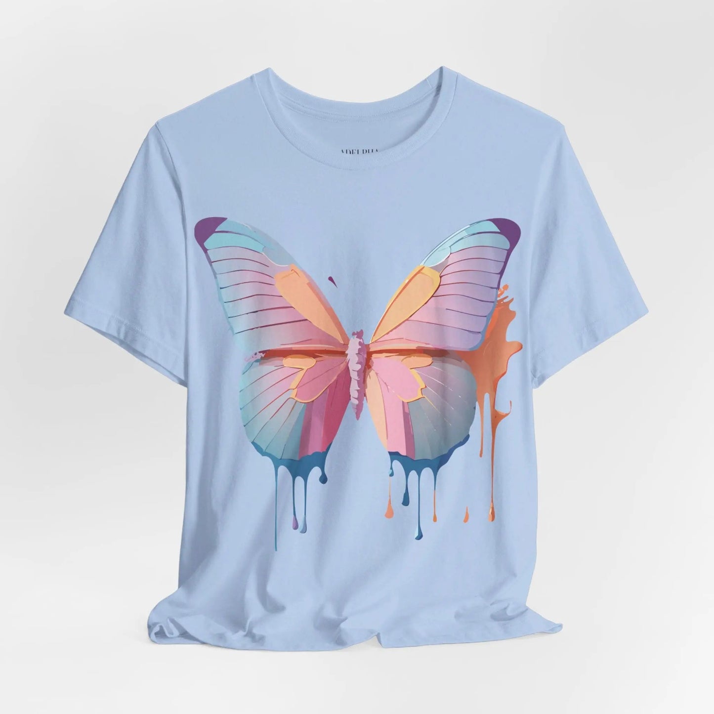 Butterfly Graphic Tee Unisex Jersey Short Sleeve Art Design Adelpha
