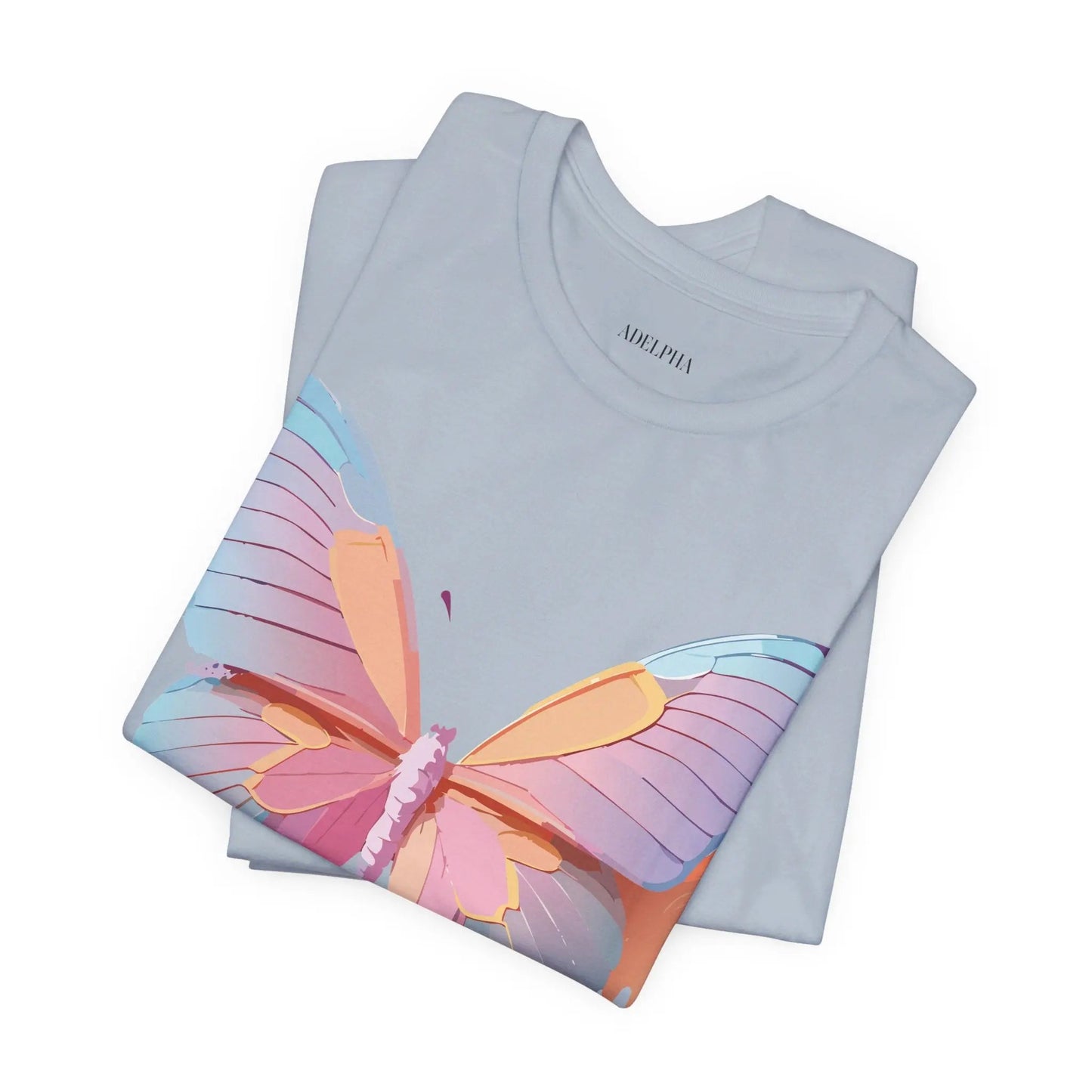 Butterfly Graphic Tee Unisex Jersey Short Sleeve Art Design Adelpha
