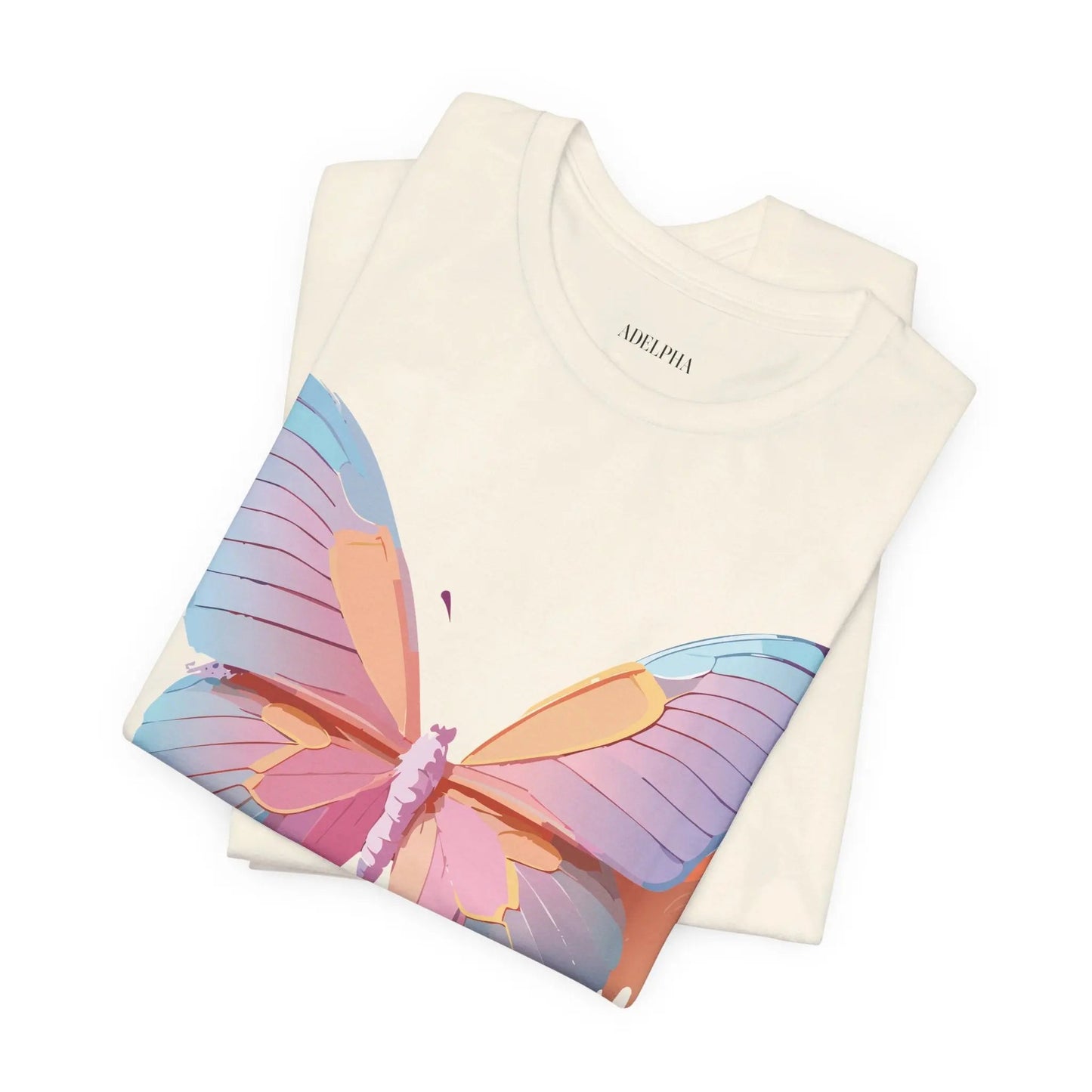 Butterfly Graphic Tee Unisex Jersey Short Sleeve Art Design Adelpha