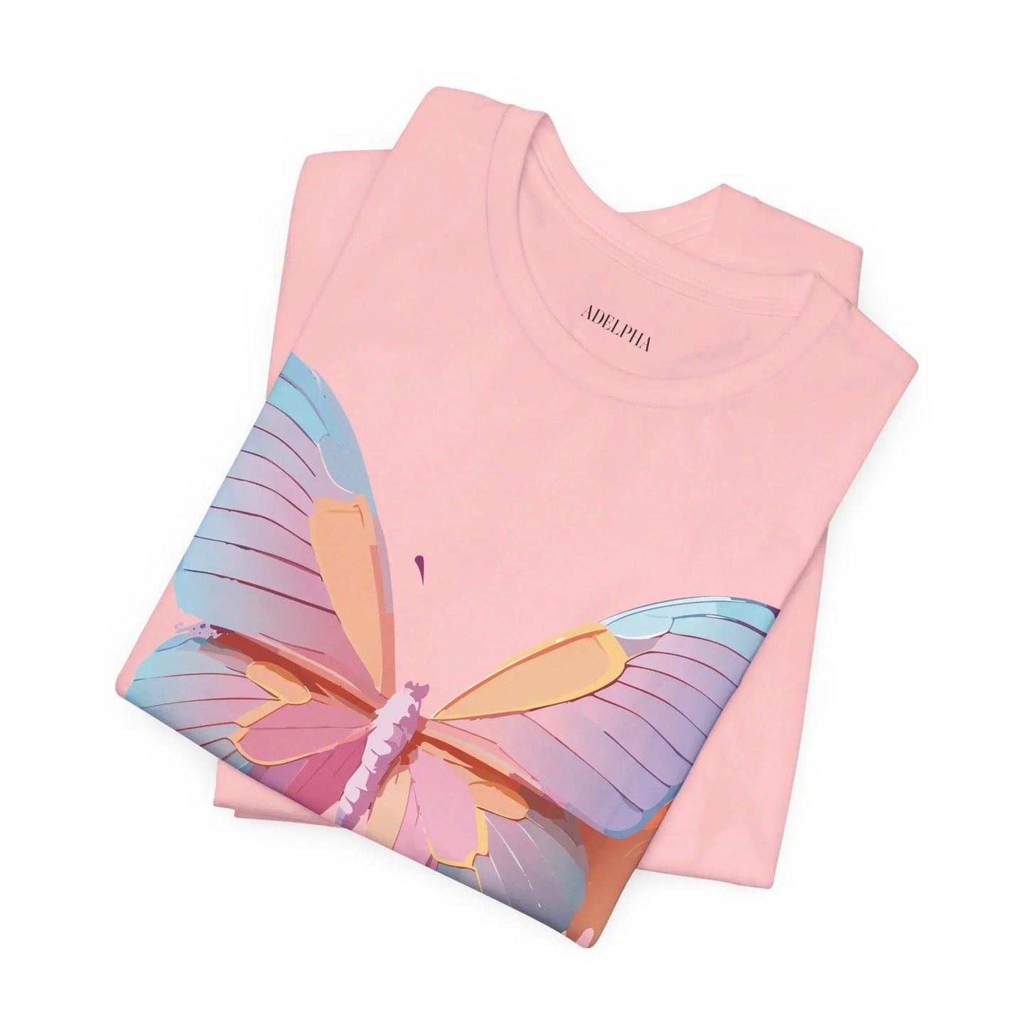 Butterfly Graphic Tee Unisex Jersey Short Sleeve Art Design Adelpha