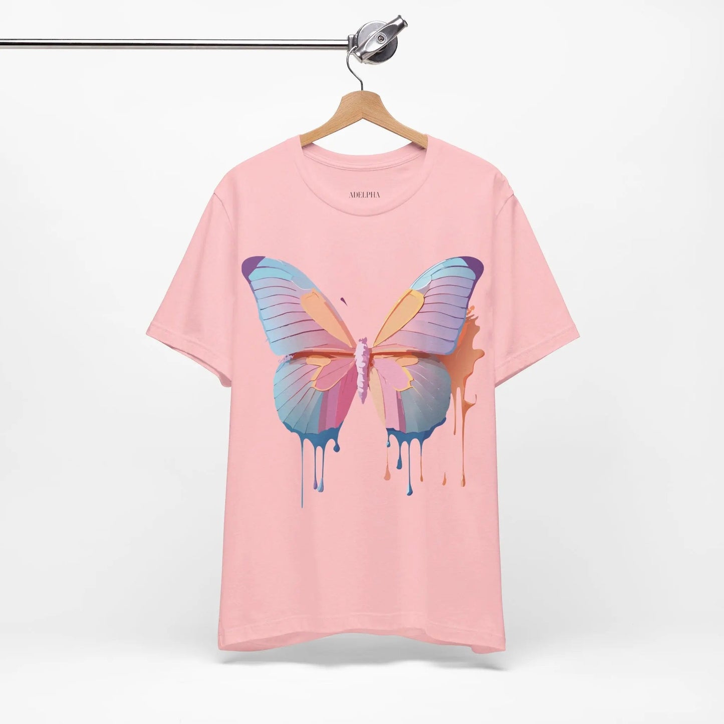 Butterfly Graphic Tee Unisex Jersey Short Sleeve Art Design Adelpha
