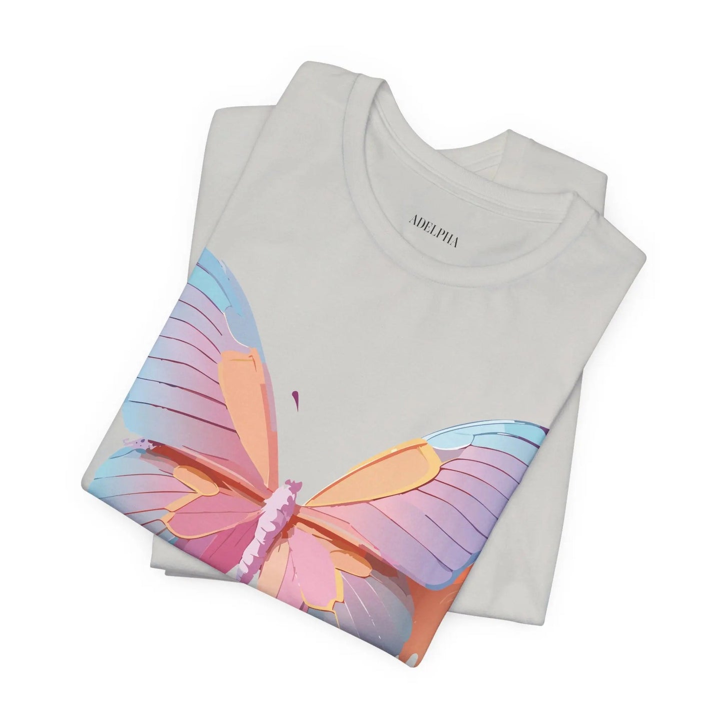Butterfly Graphic Tee Unisex Jersey Short Sleeve Art Design Adelpha