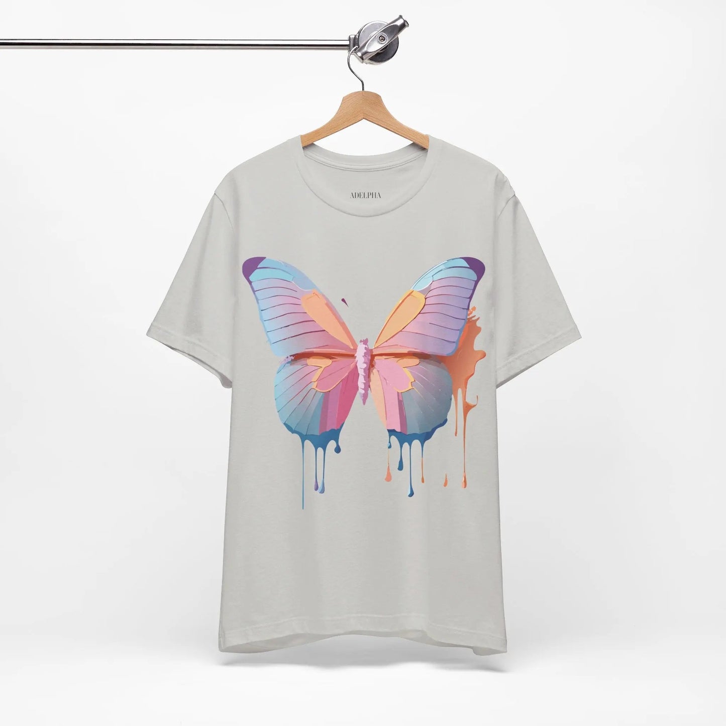 Butterfly Graphic Tee Unisex Jersey Short Sleeve Art Design Adelpha