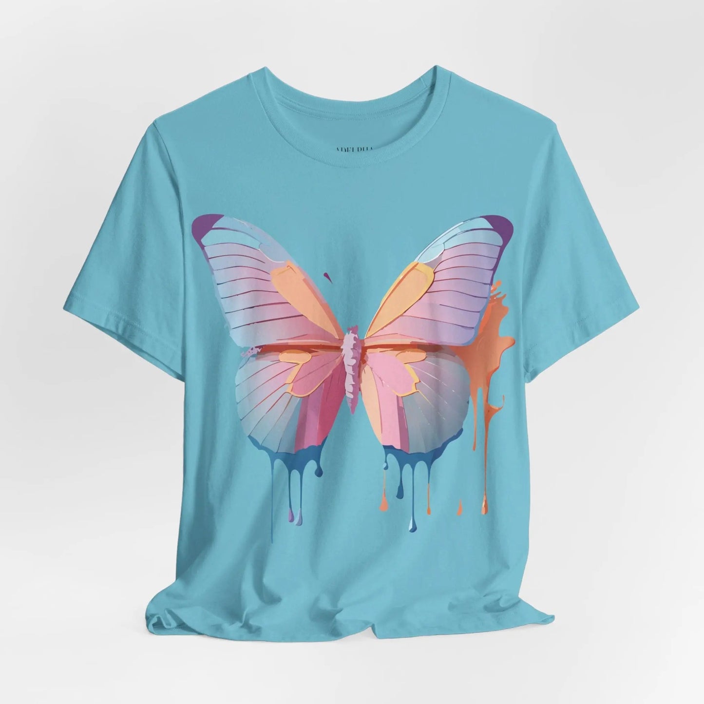 Butterfly Graphic Tee Unisex Jersey Short Sleeve Art Design Adelpha