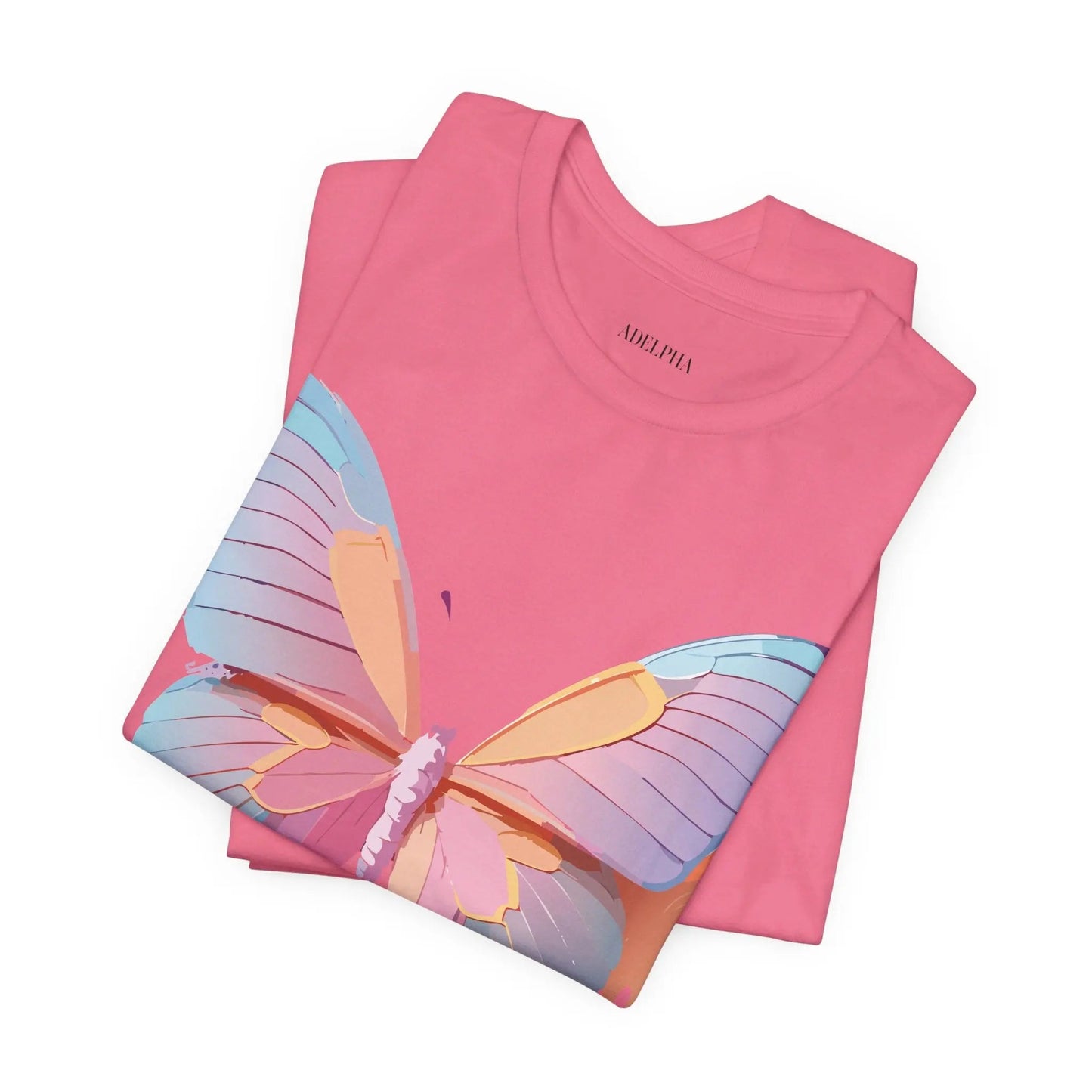 Butterfly Graphic Tee Unisex Jersey Short Sleeve Art Design Adelpha