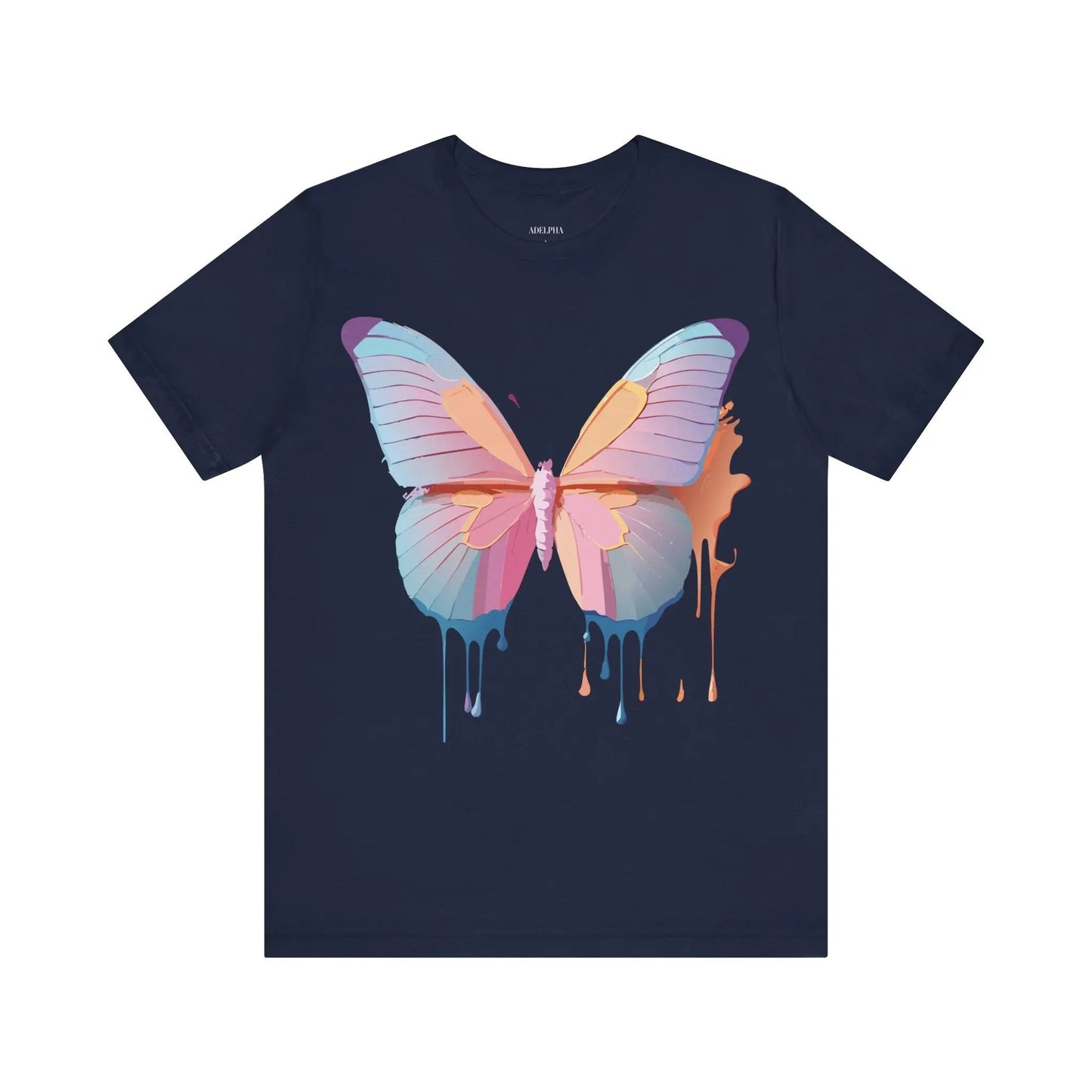 Butterfly Graphic Tee Unisex Vintage Inspired Artwork Adelpha