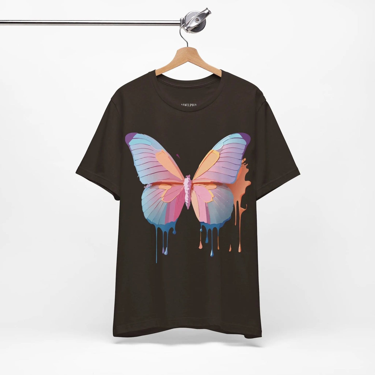 Butterfly Graphic Tee Unisex Vintage Inspired Artwork Adelpha