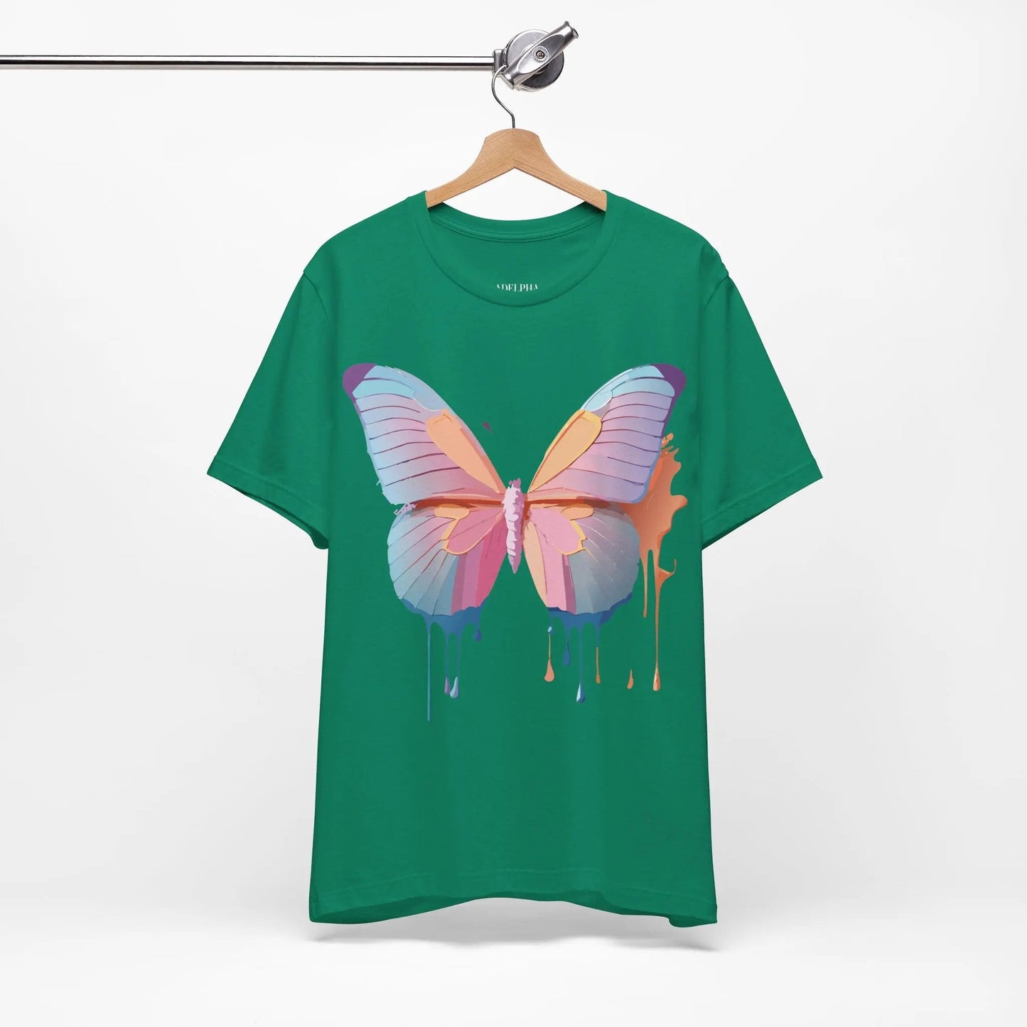 Butterfly Graphic Tee Unisex Vintage Inspired Artwork Adelpha