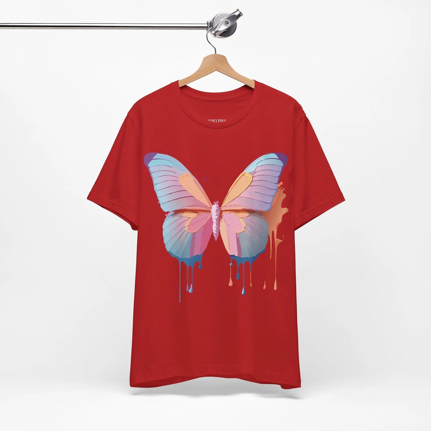 Butterfly Graphic Tee Unisex Vintage Inspired Artwork Adelpha