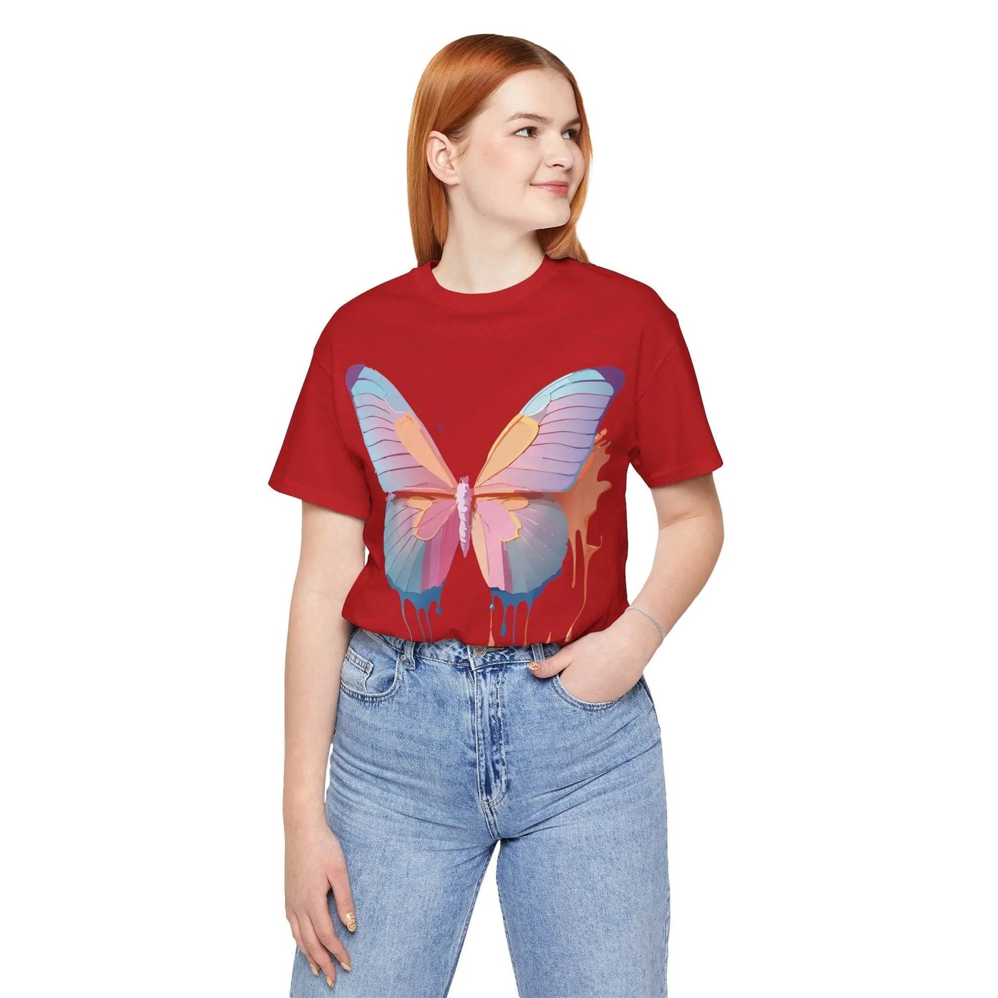 Butterfly Graphic Tee Unisex Vintage Inspired Artwork Adelpha