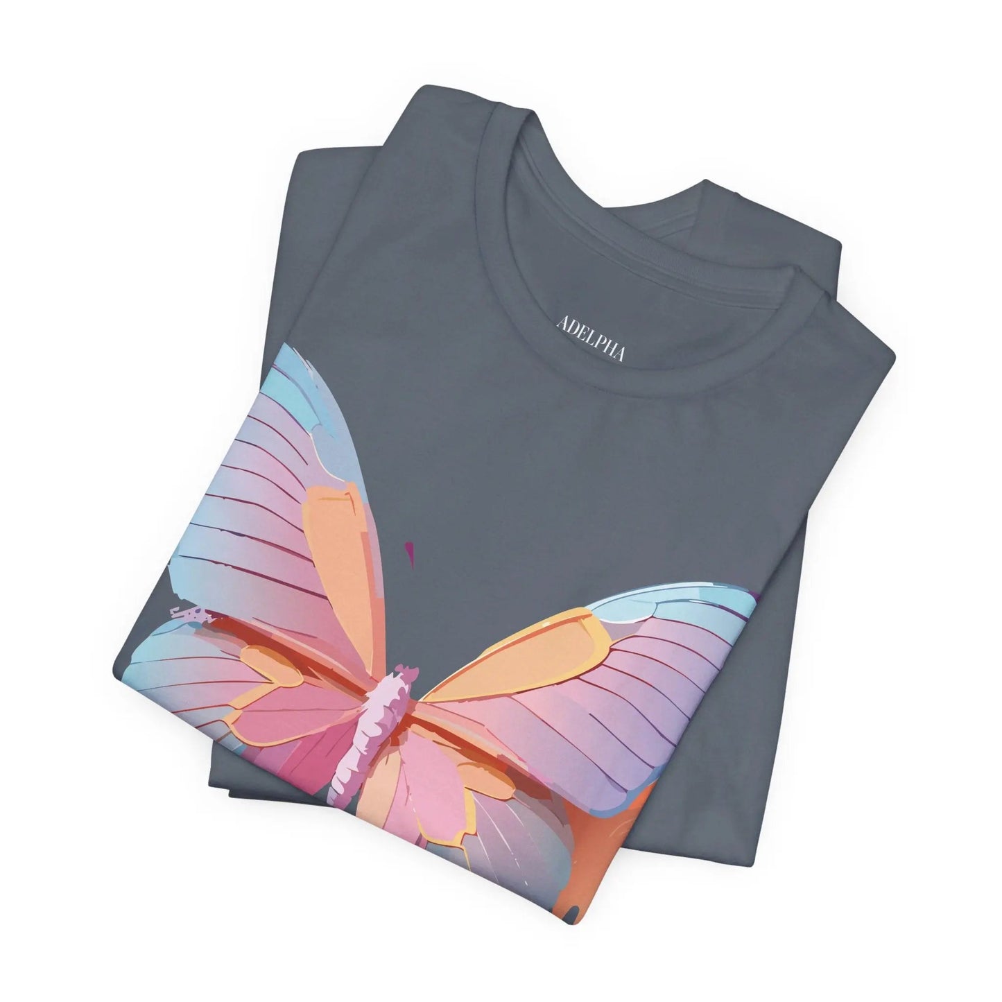 Butterfly Graphic Tee Unisex Vintage Inspired Artwork Adelpha