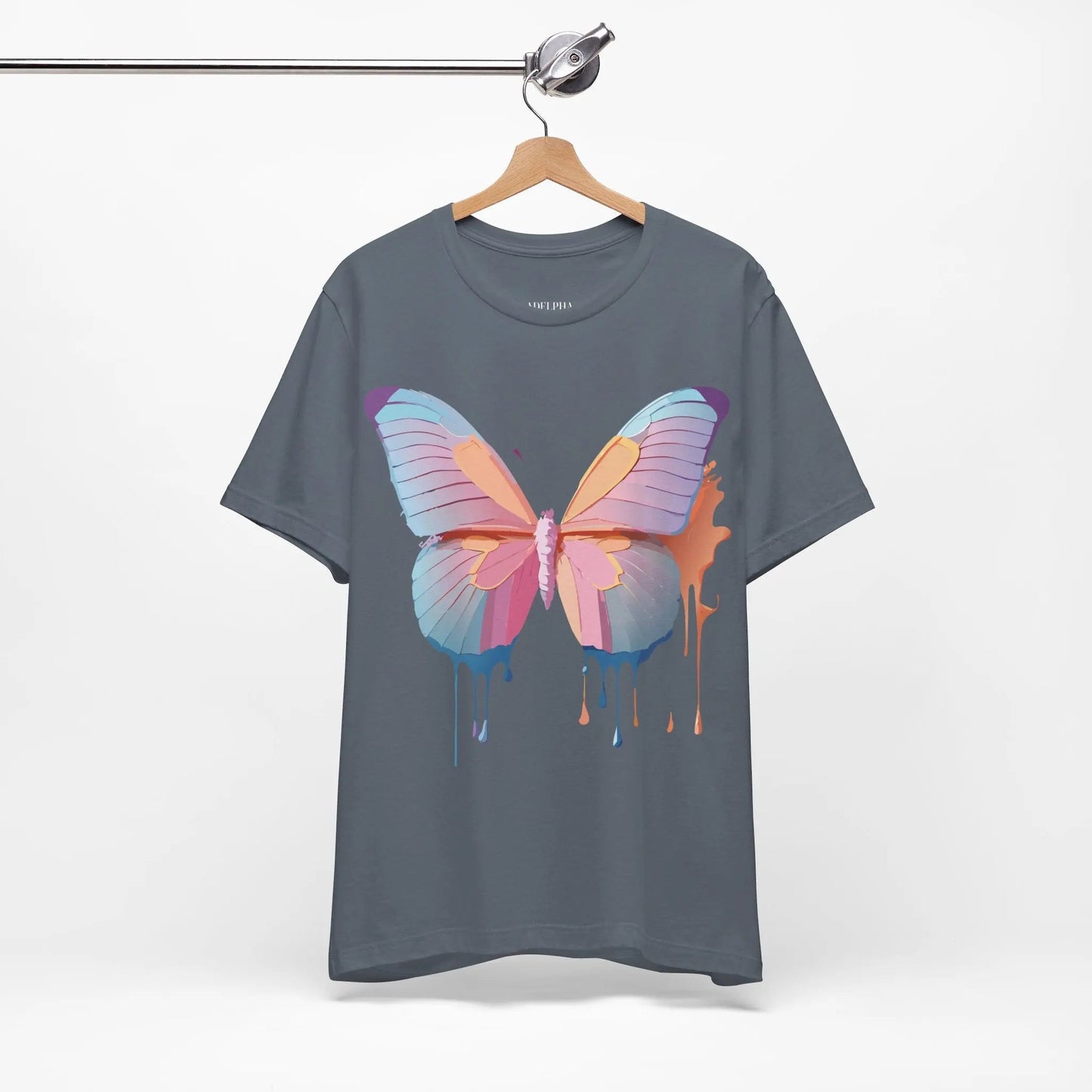 Butterfly Graphic Tee Unisex Vintage Inspired Artwork Adelpha