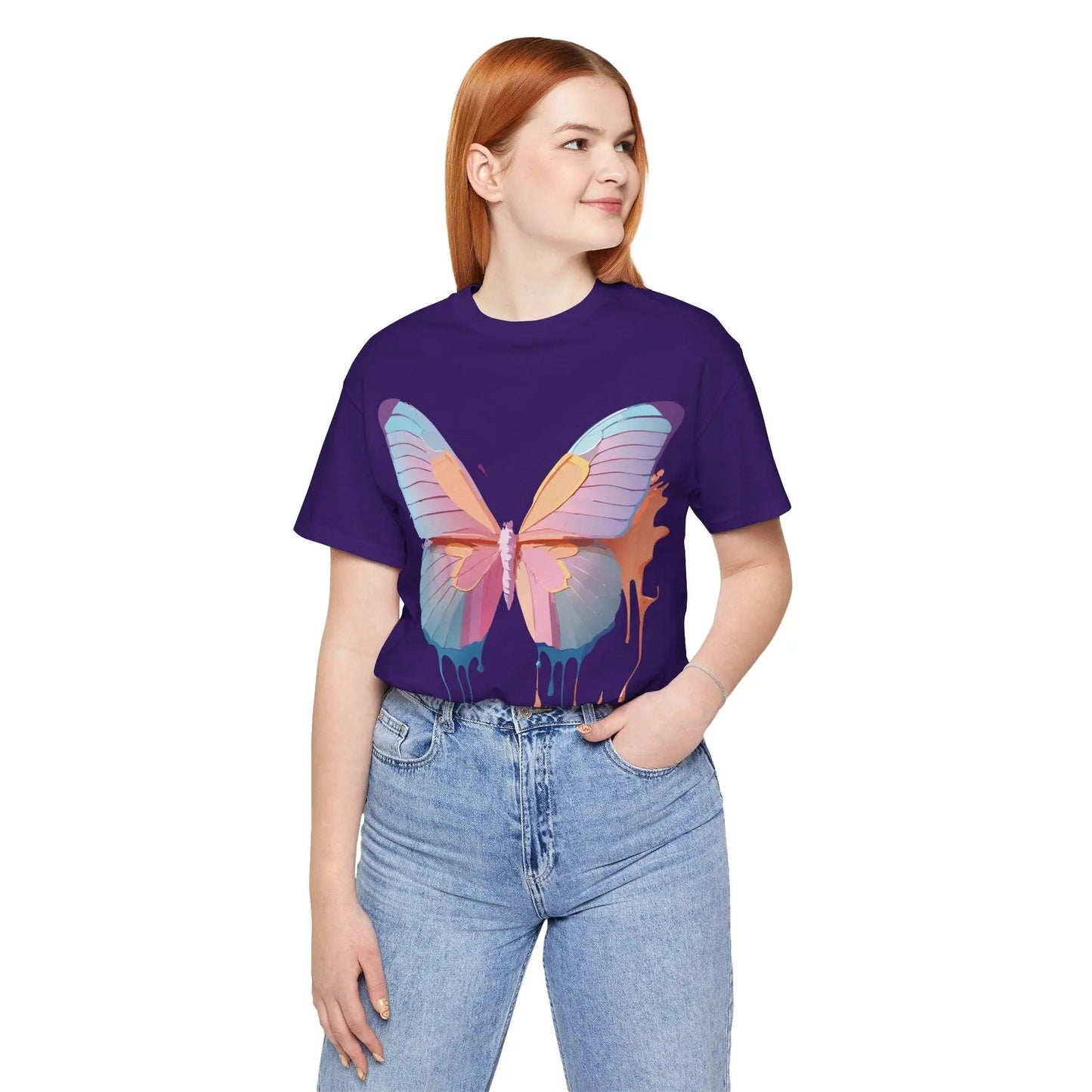 Butterfly Graphic Tee Unisex Vintage Inspired Artwork Adelpha
