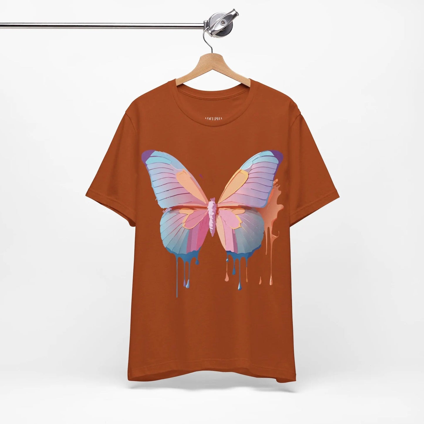 Butterfly Graphic Tee Unisex Vintage Inspired Artwork Adelpha