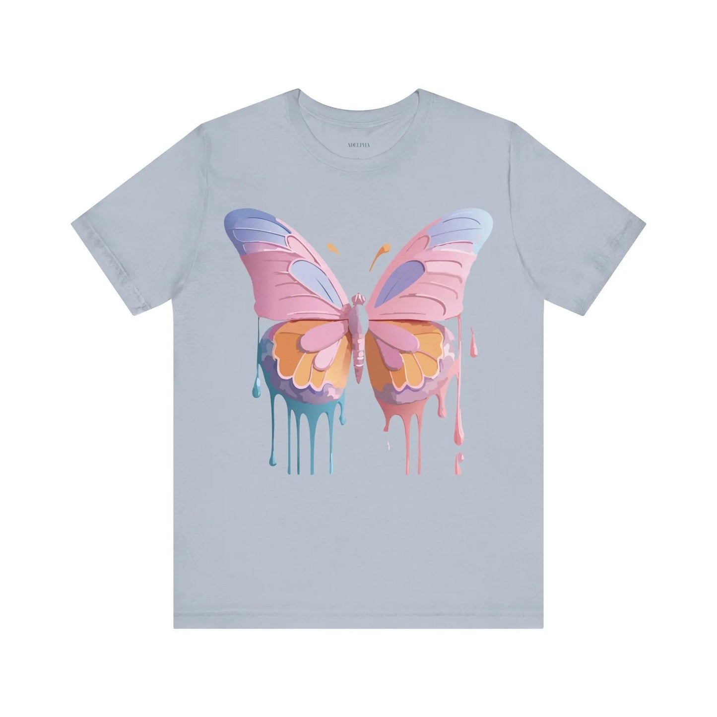 Butterfly Graphic Unisex 100 Cotton Lightweight Vintage Design Jersey Tee 103