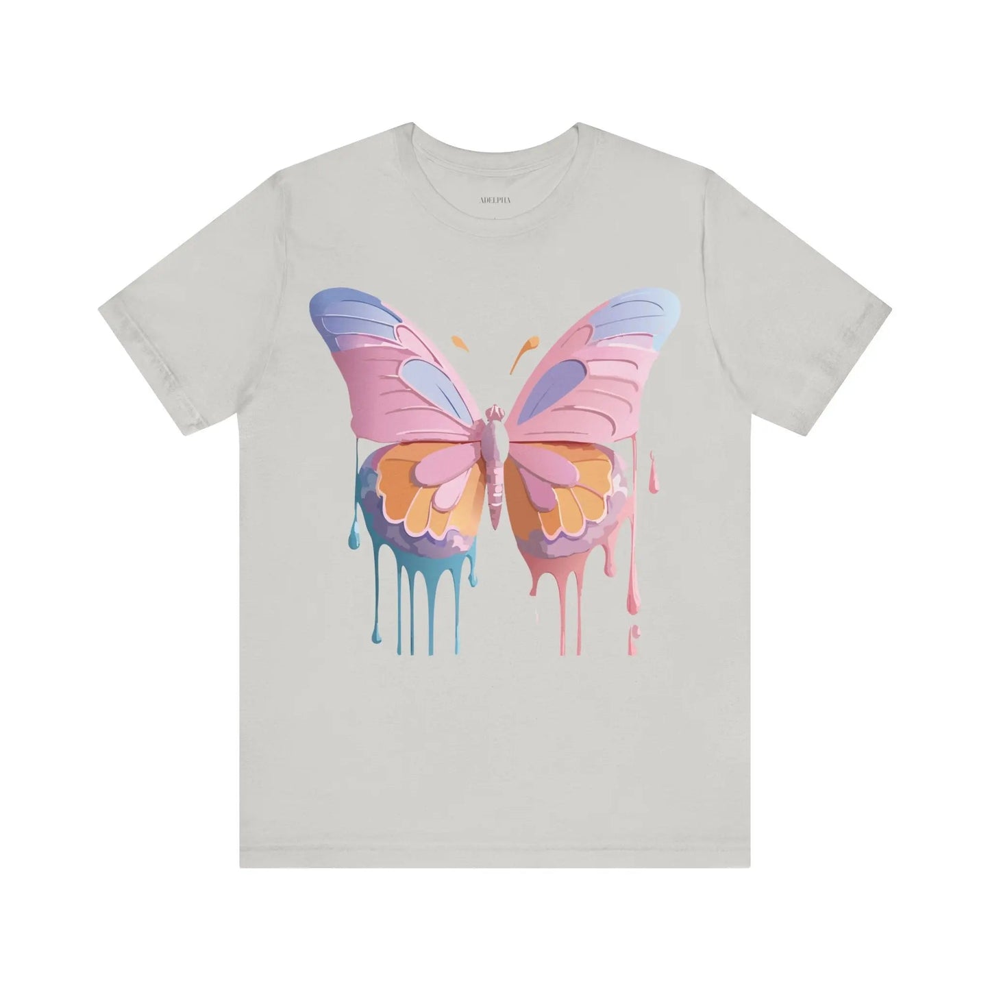 Butterfly Graphic Unisex 100 Cotton Lightweight Vintage Design Jersey Tee 103