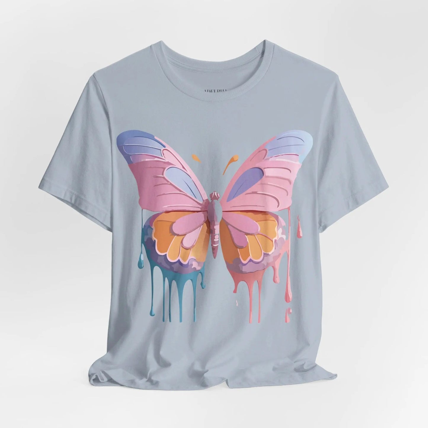 Butterfly Graphic Unisex 100 Cotton Lightweight Vintage Design Jersey Tee 103