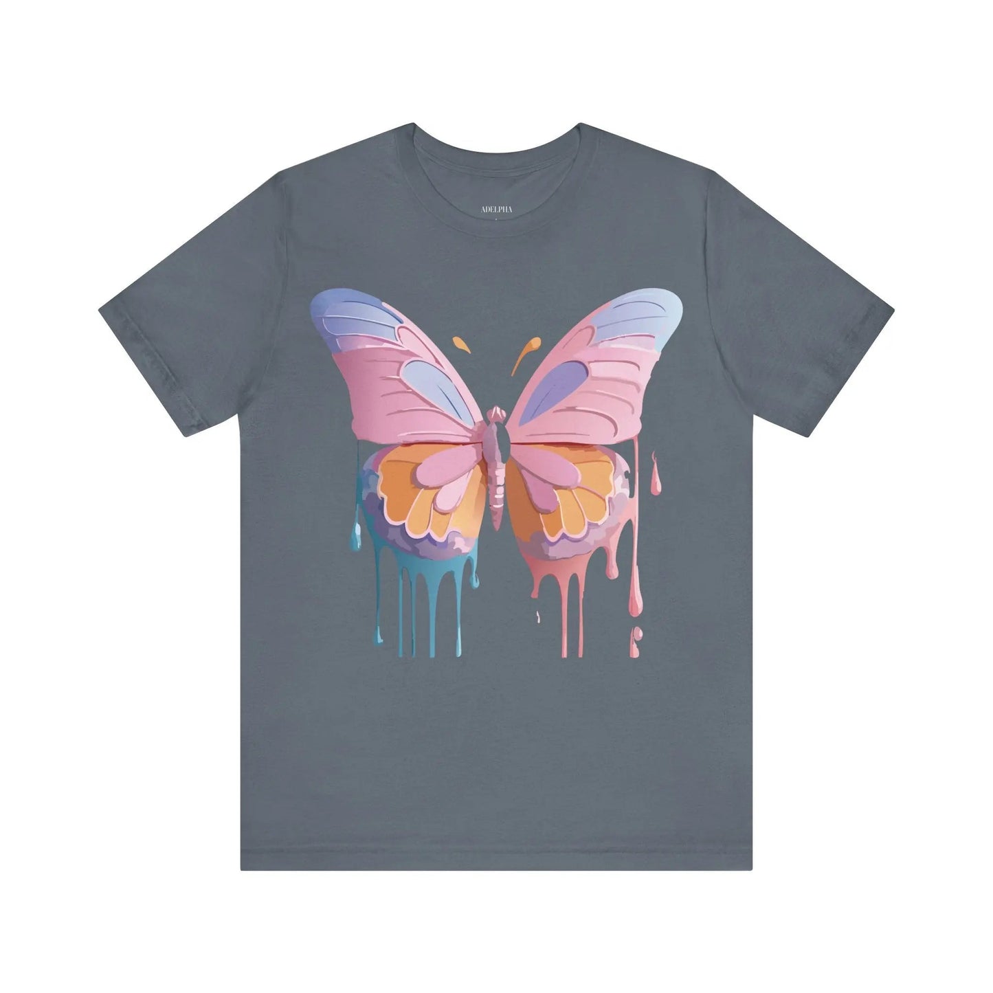 Adelpha Butterfly Graphic Tee Unisex Short Sleeve Shirt For Everyday Style
