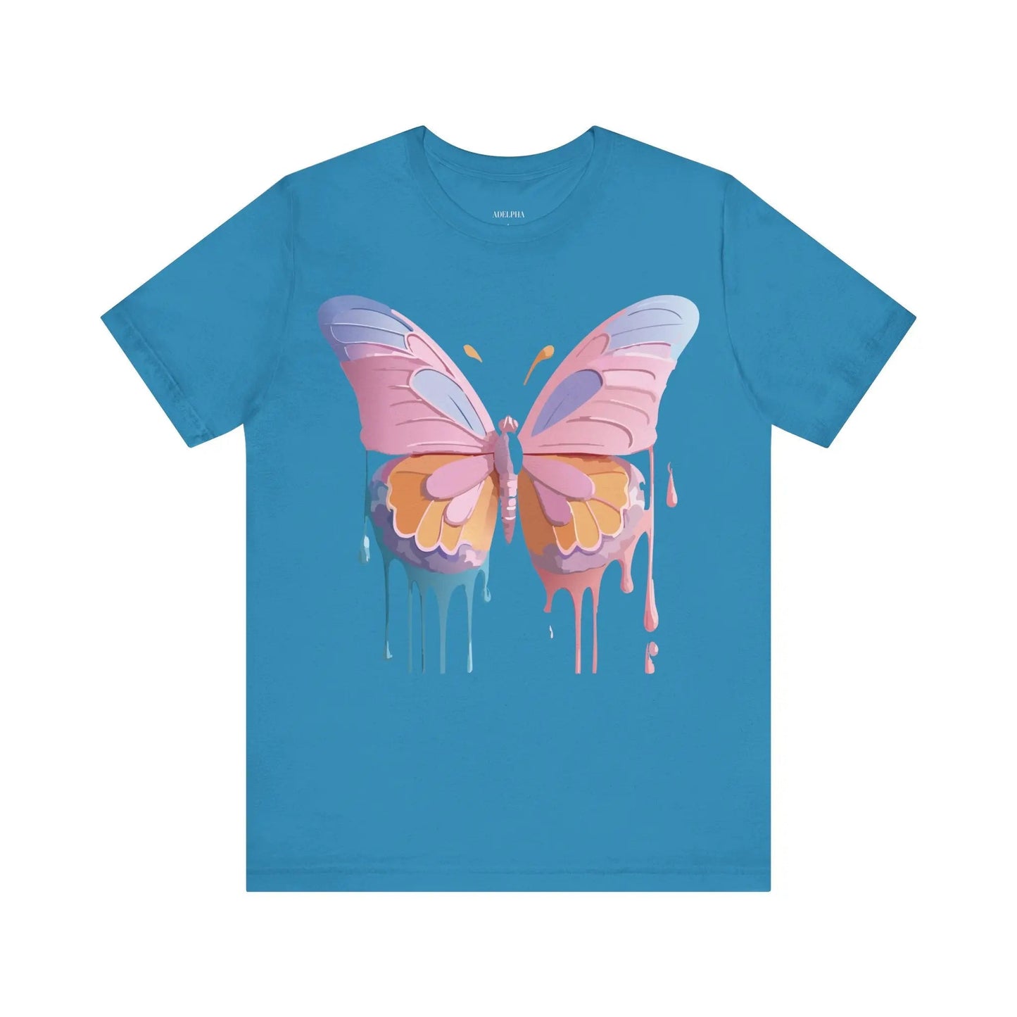Adelpha Butterfly Graphic Tee Unisex Short Sleeve Shirt For Everyday Style