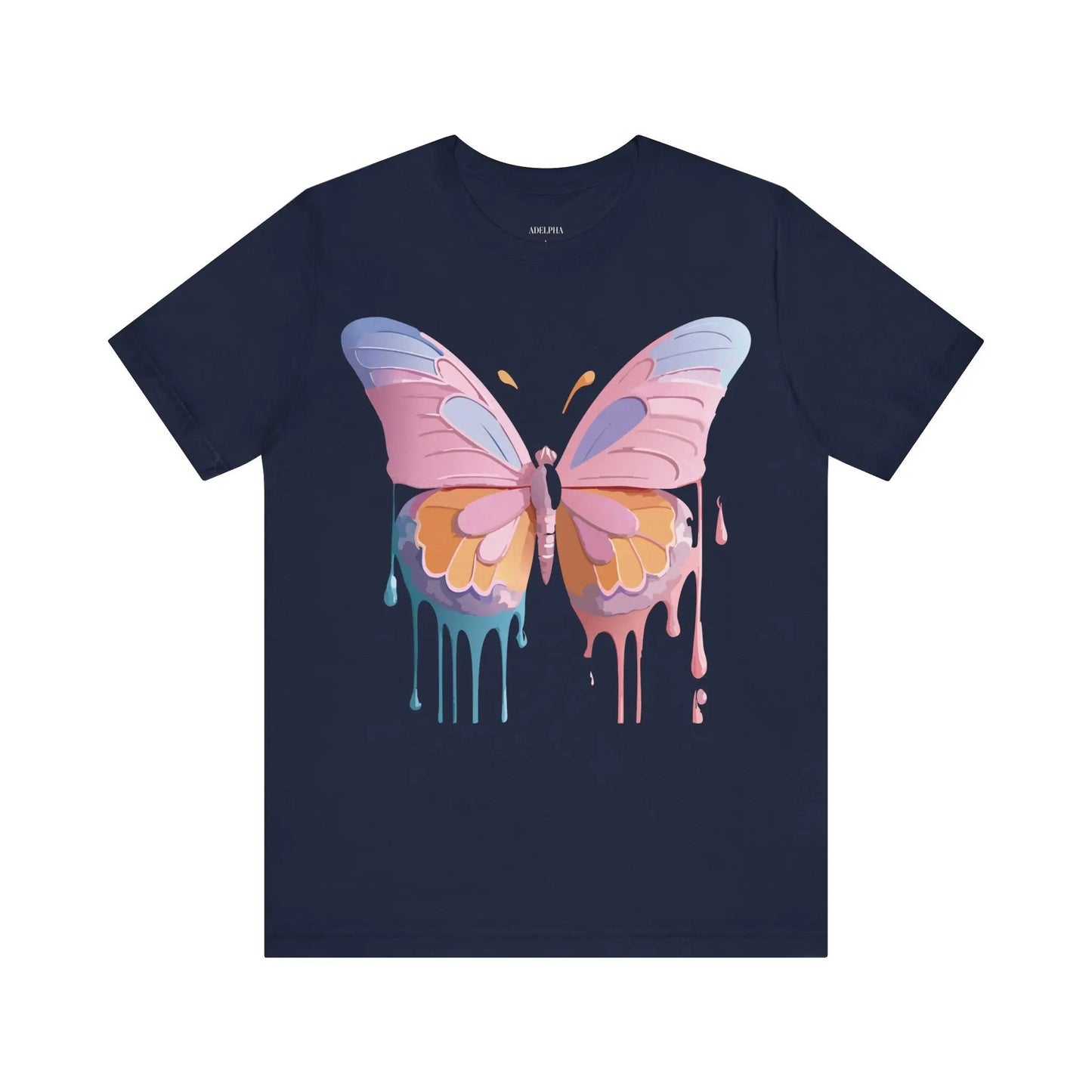 Adelpha Butterfly Graphic Tee Unisex Short Sleeve Shirt For Everyday Style