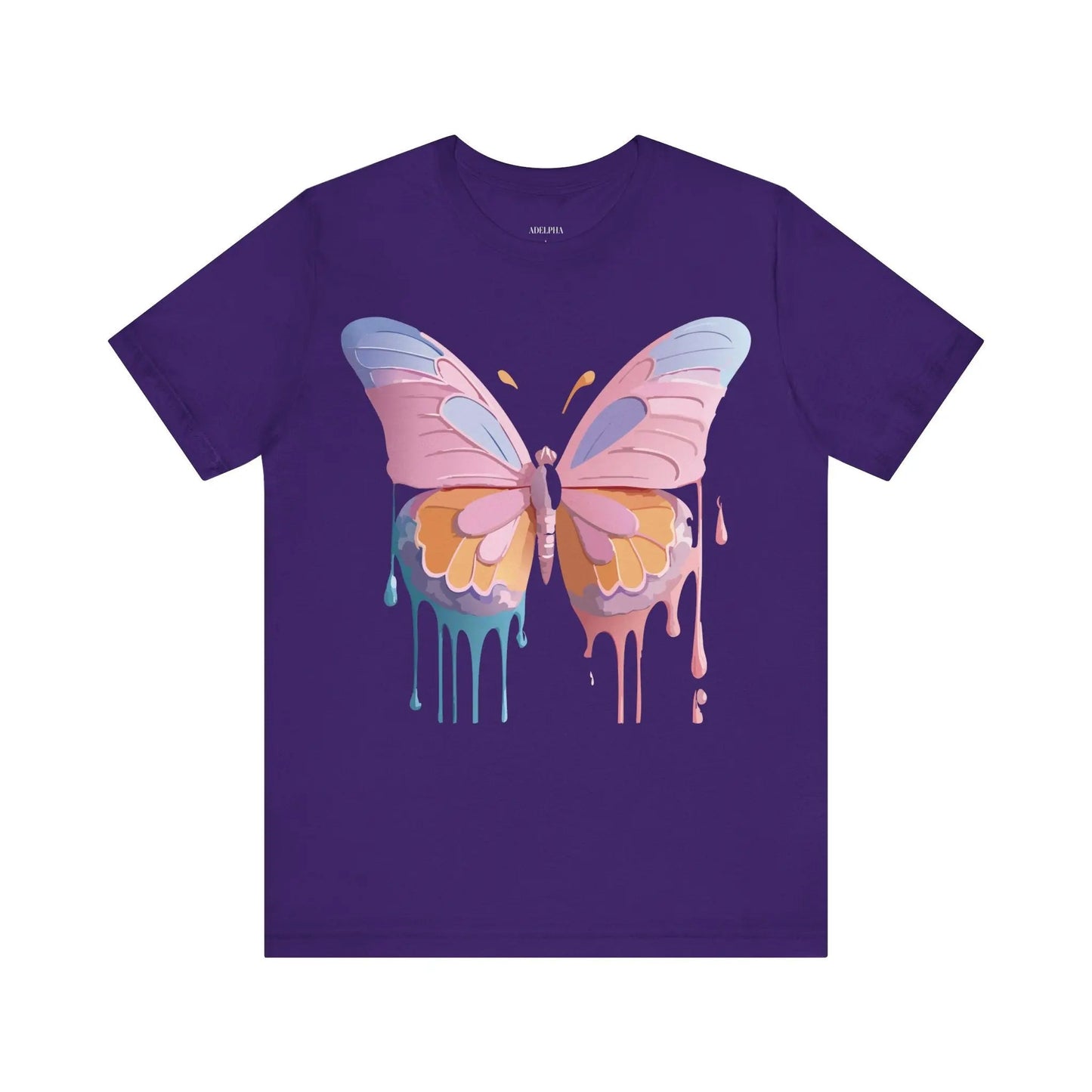 Adelpha Butterfly Graphic Tee Unisex Short Sleeve Shirt For Everyday Style