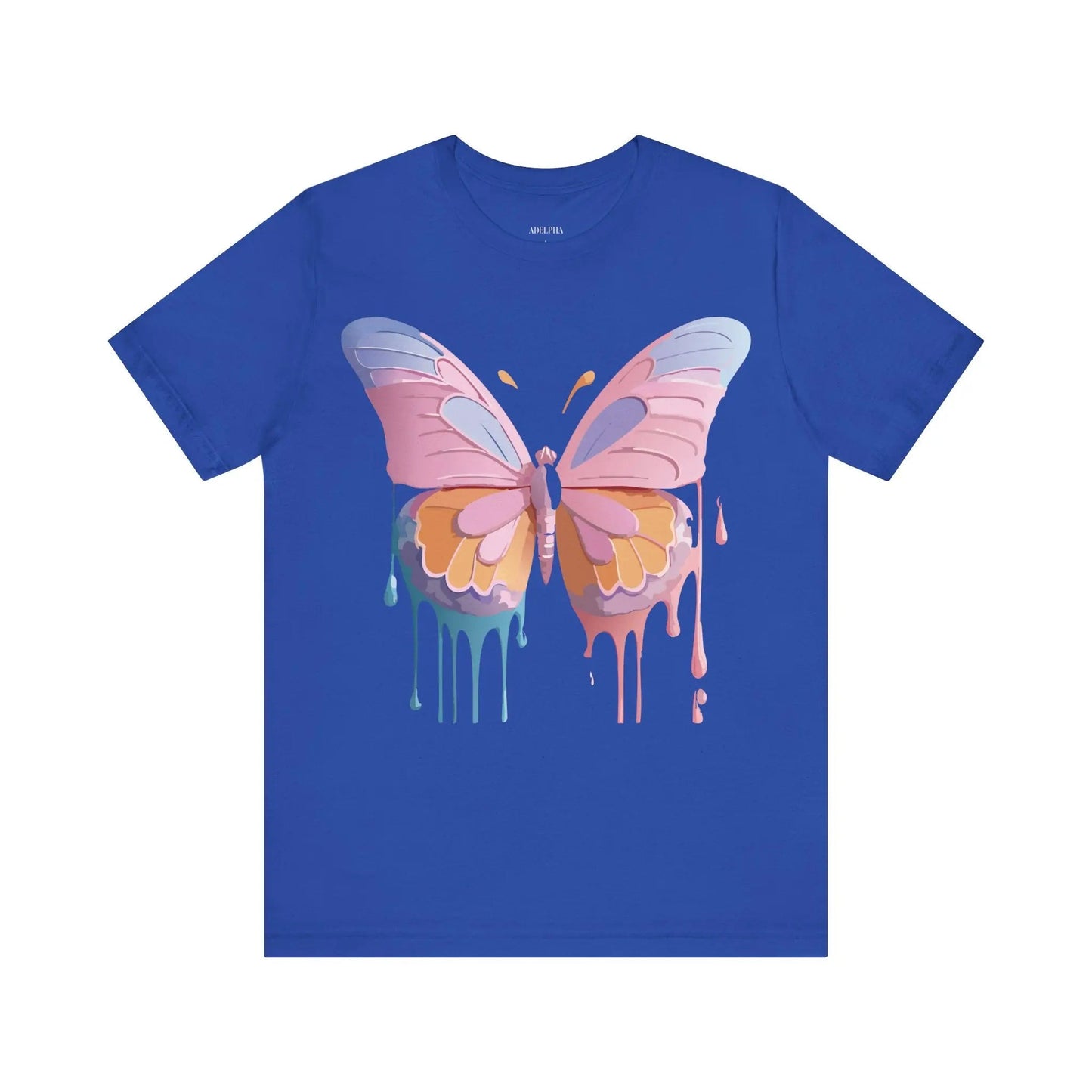 Adelpha Butterfly Graphic Tee Unisex Short Sleeve Shirt For Everyday Style