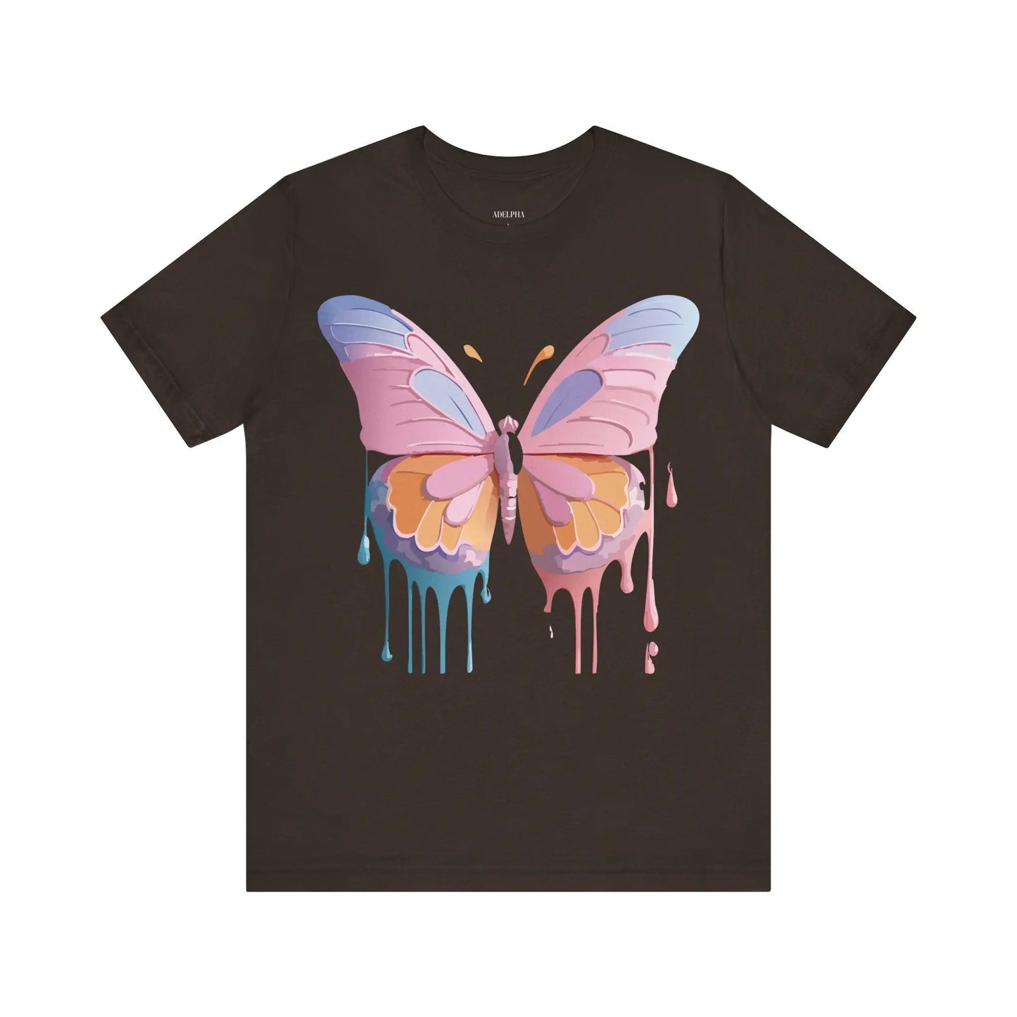 Adelpha Butterfly Graphic Tee Unisex Short Sleeve Shirt For Everyday Style