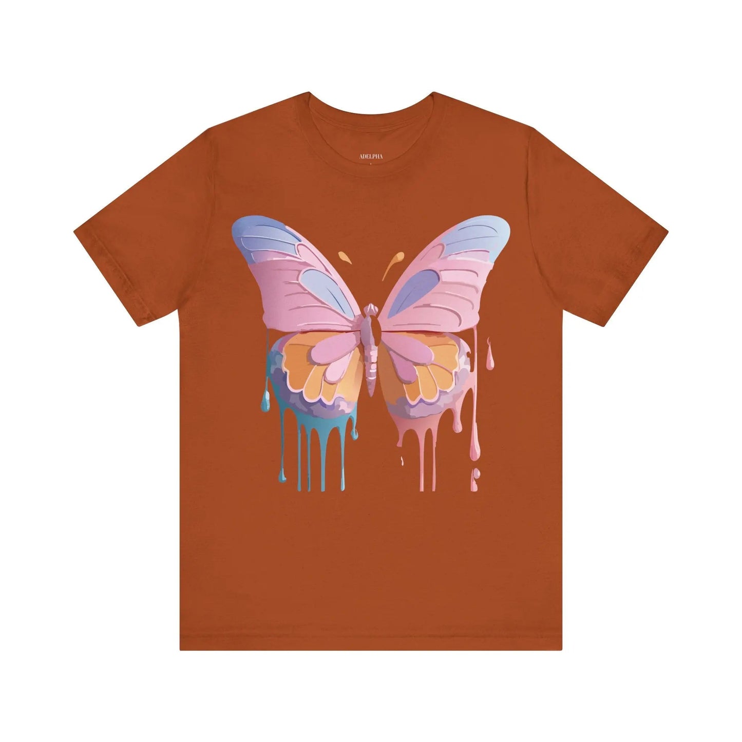 Adelpha Butterfly Graphic Tee Unisex Short Sleeve Shirt For Everyday Style