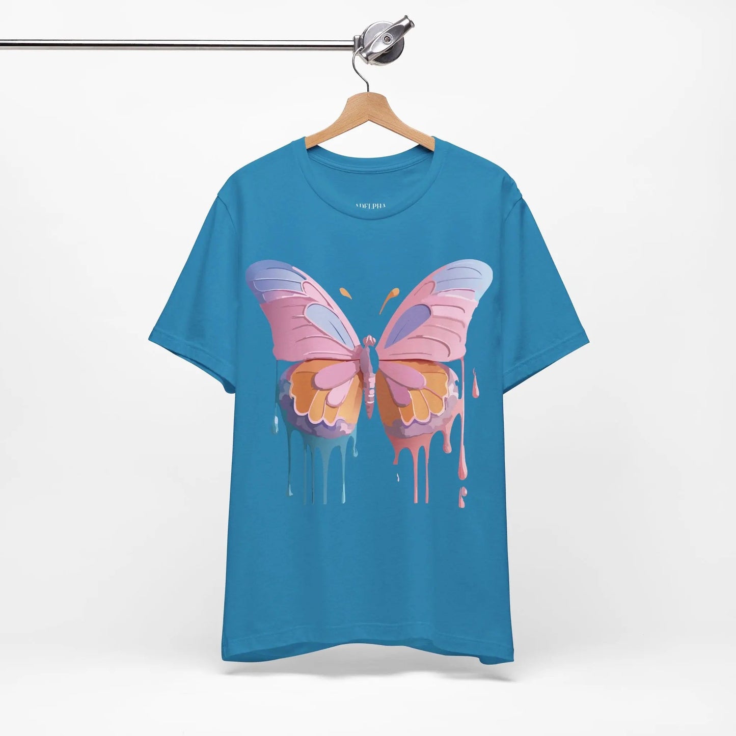 Adelpha Butterfly Graphic Tee Unisex Short Sleeve Shirt For Everyday Style