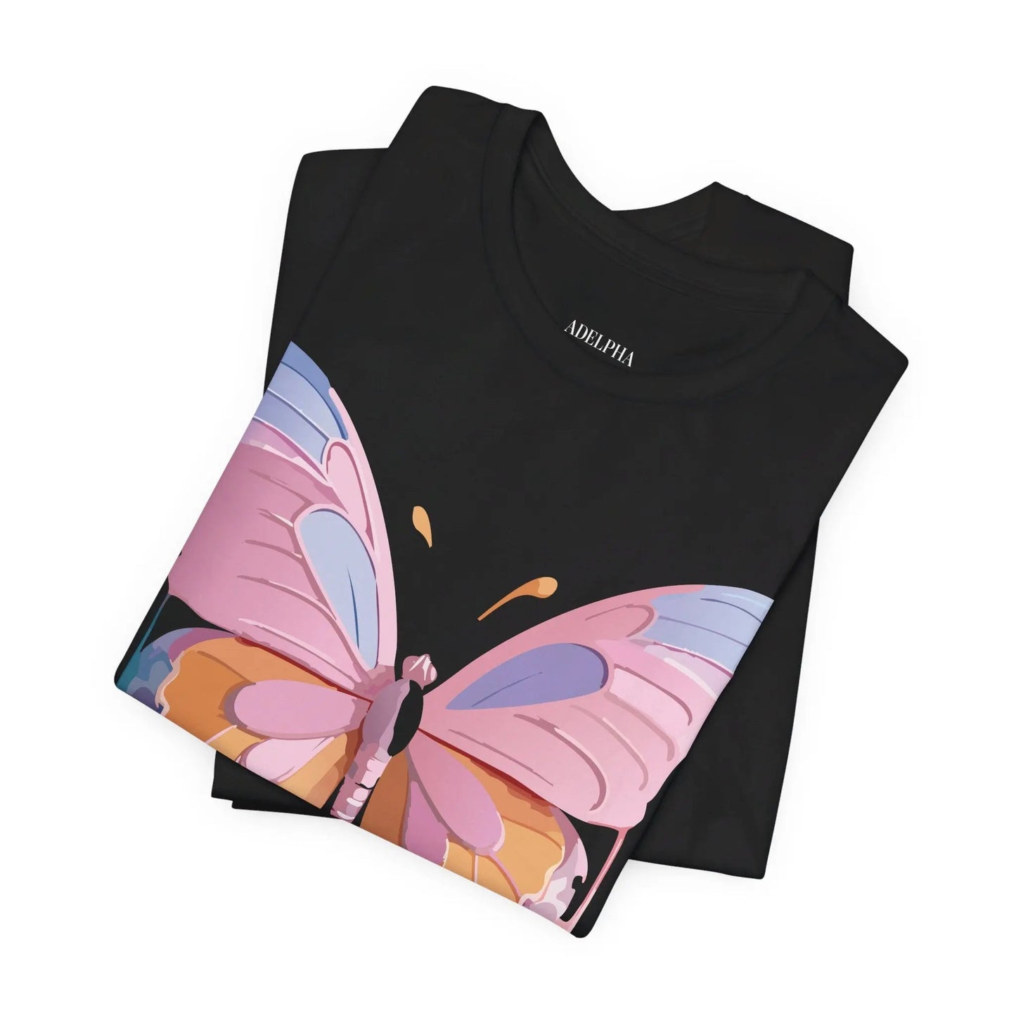 Adelpha Butterfly Graphic Tee Unisex Short Sleeve Shirt For Everyday Style