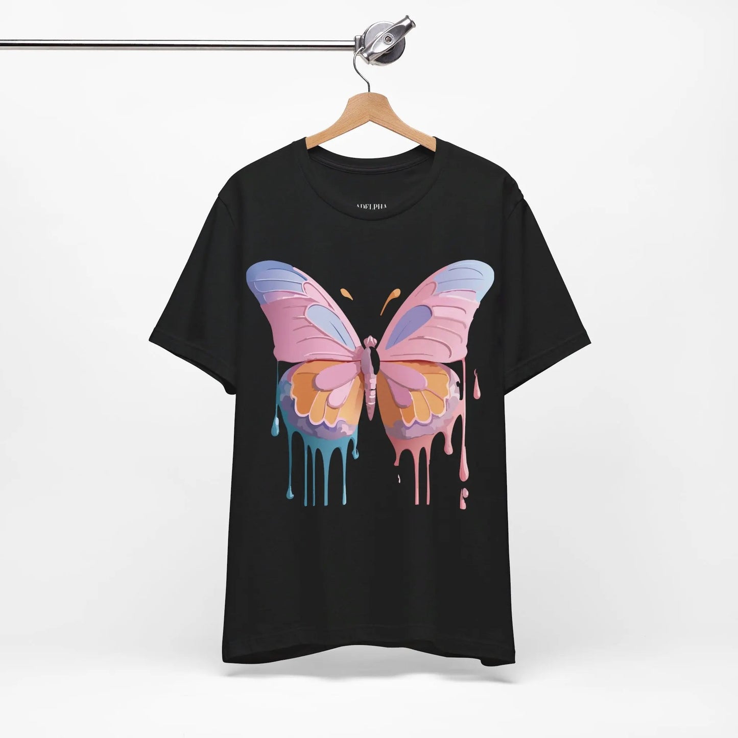 Adelpha Butterfly Graphic Tee Unisex Short Sleeve Shirt For Everyday Style