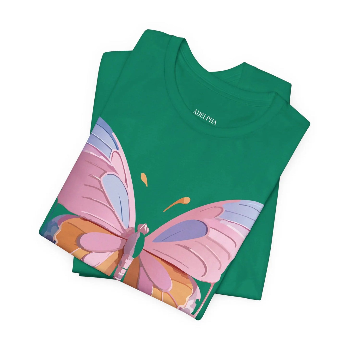 Adelpha Butterfly Graphic Tee Unisex Short Sleeve Shirt For Everyday Style