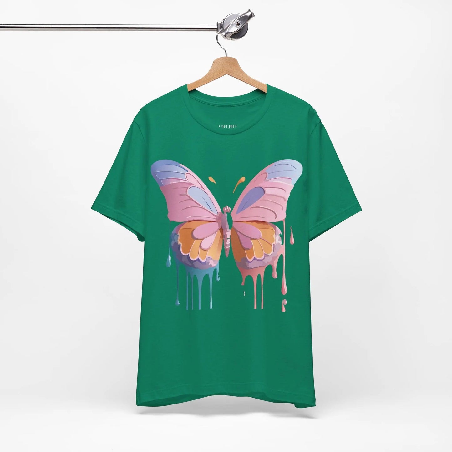 Adelpha Butterfly Graphic Tee Unisex Short Sleeve Shirt For Everyday Style