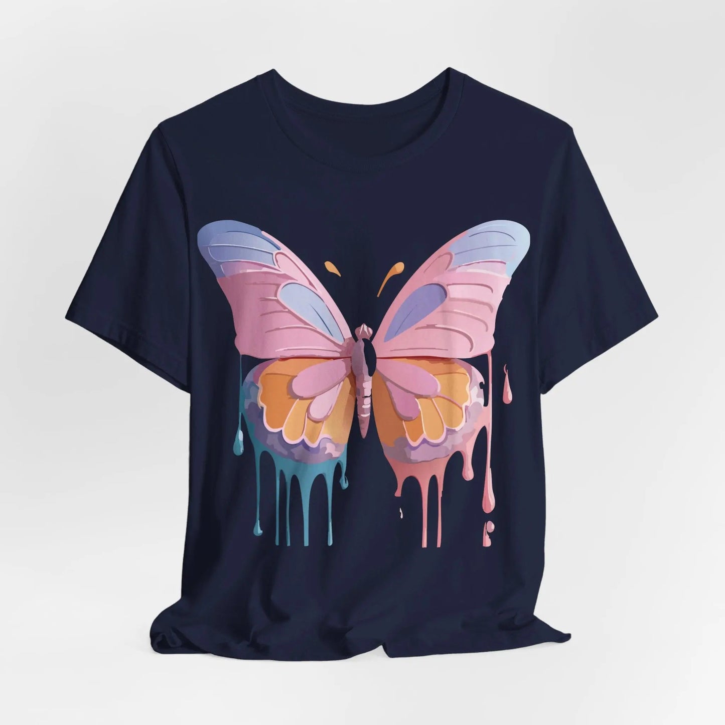 Adelpha Butterfly Graphic Tee Unisex Short Sleeve Shirt For Everyday Style