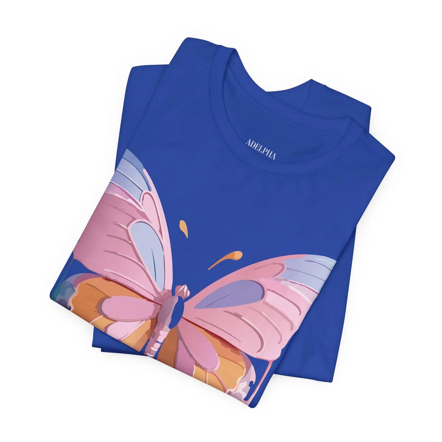 Adelpha Butterfly Graphic Tee Unisex Short Sleeve Shirt For Everyday Style