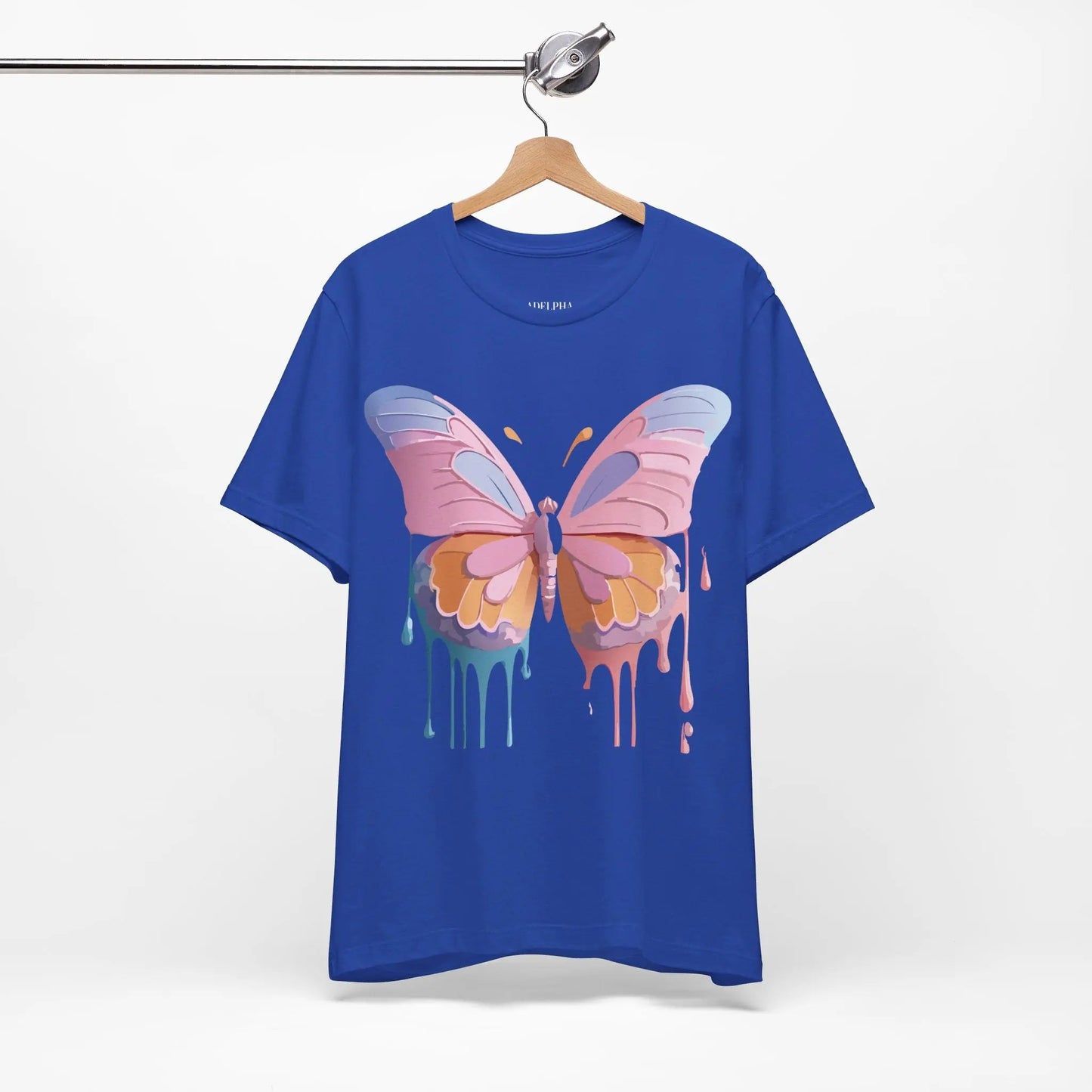 Adelpha Butterfly Graphic Tee Unisex Short Sleeve Shirt For Everyday Style