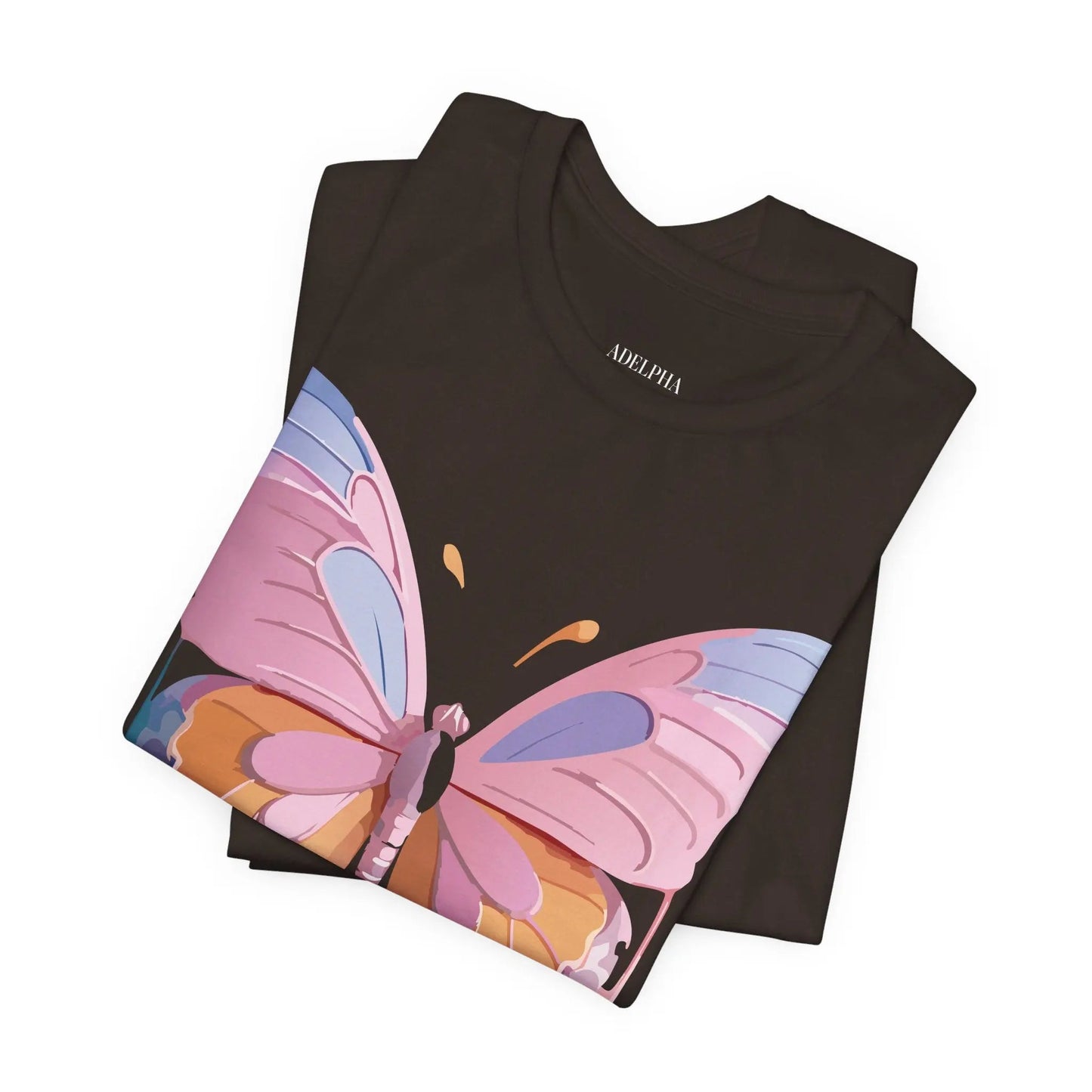Adelpha Butterfly Graphic Tee Unisex Short Sleeve Shirt For Everyday Style