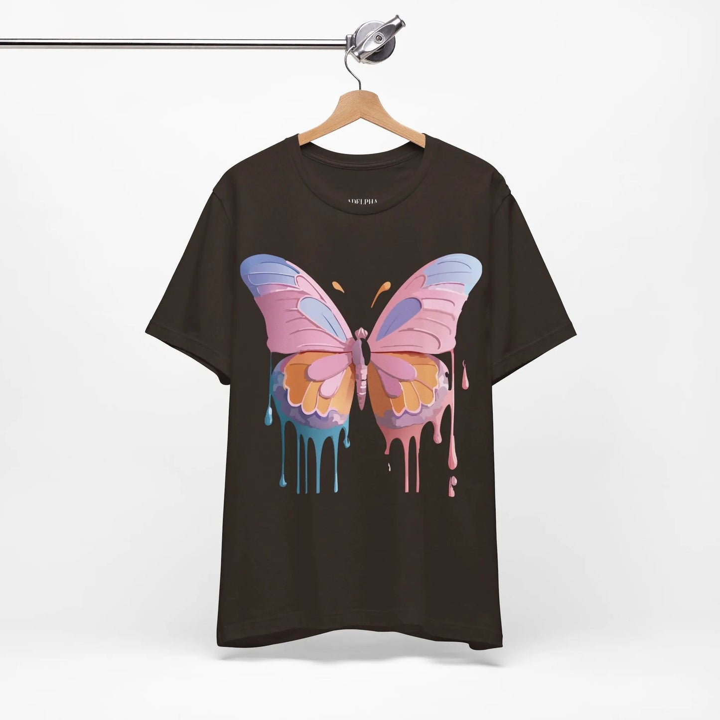 Adelpha Butterfly Graphic Tee Unisex Short Sleeve Shirt For Everyday Style