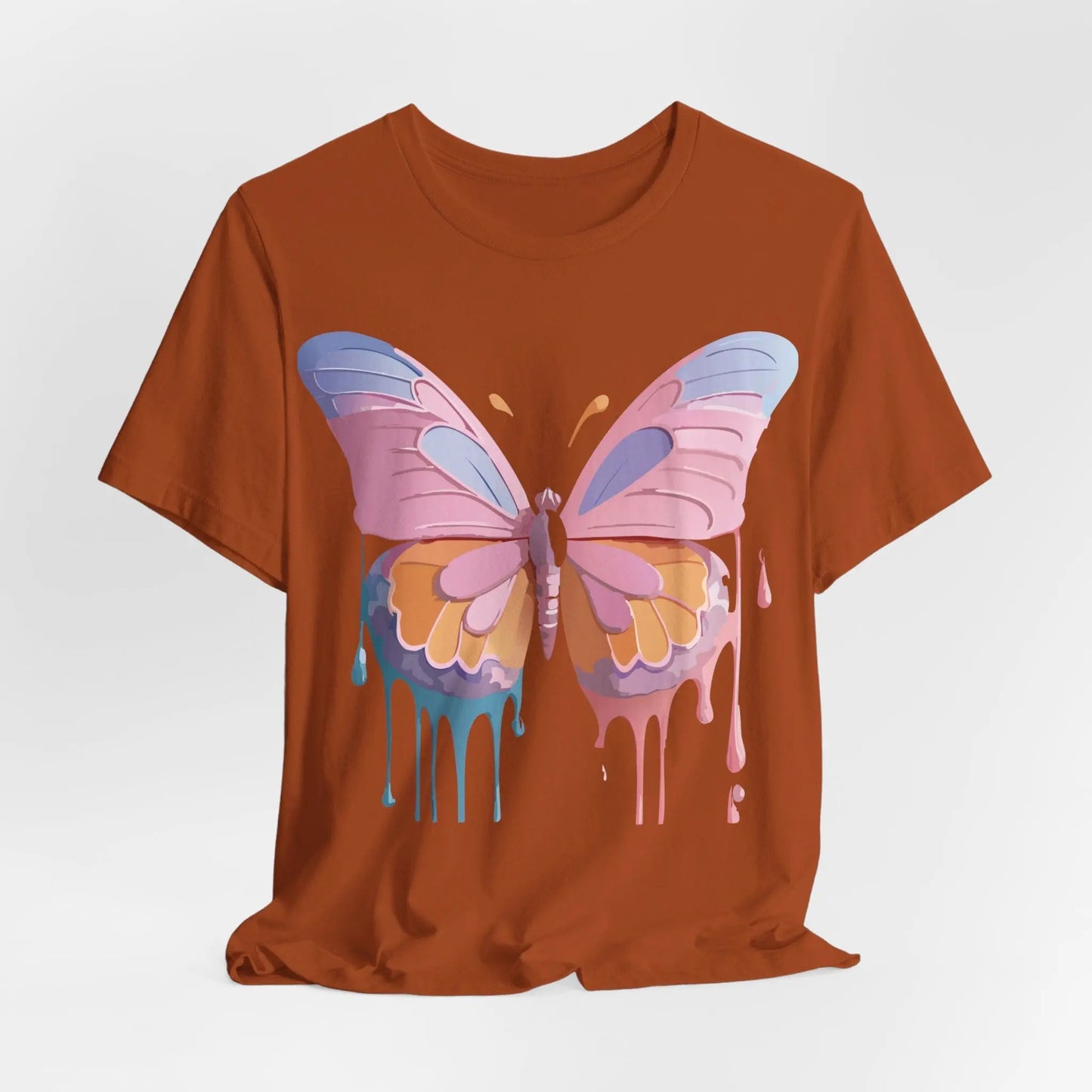 Adelpha Butterfly Graphic Tee Unisex Short Sleeve Shirt For Everyday Style