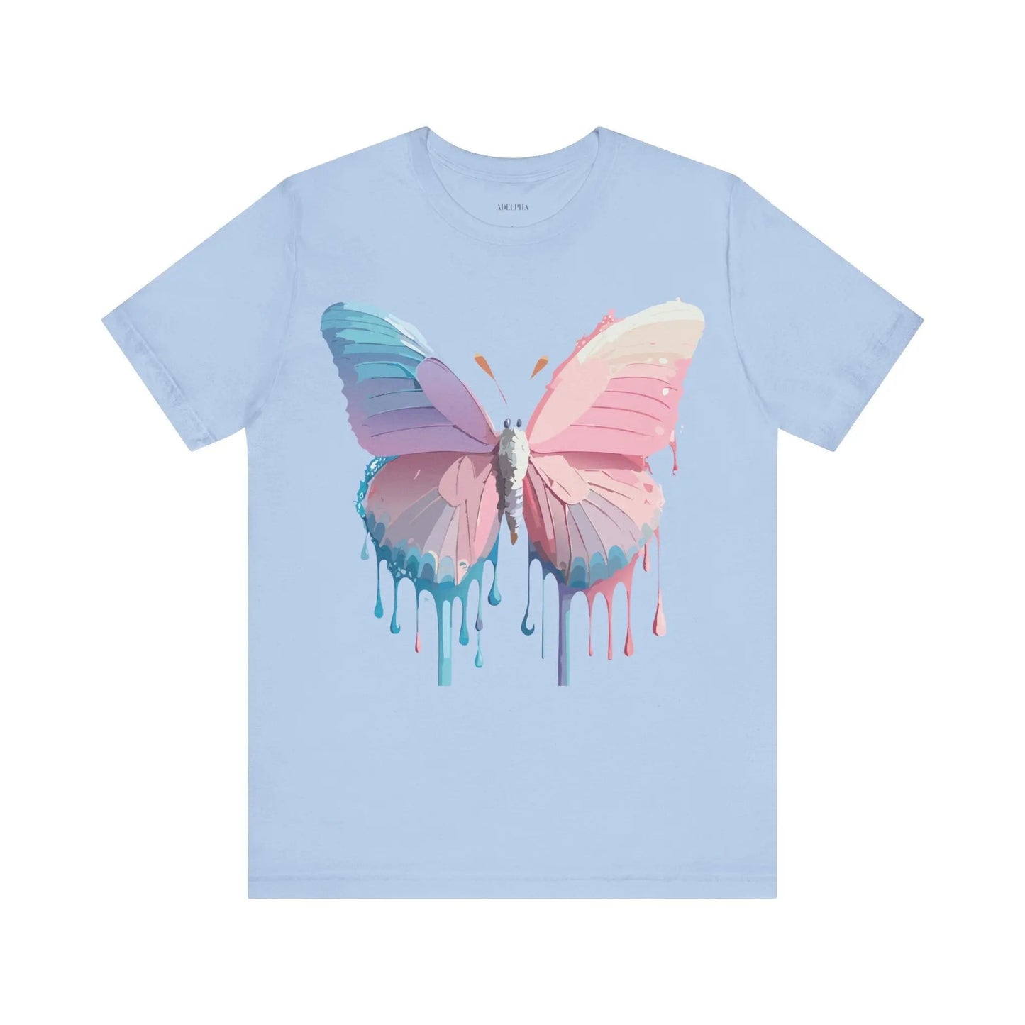 Butterfly Graphic Tee Unisex Vintage Inspired Art Design Adelpha