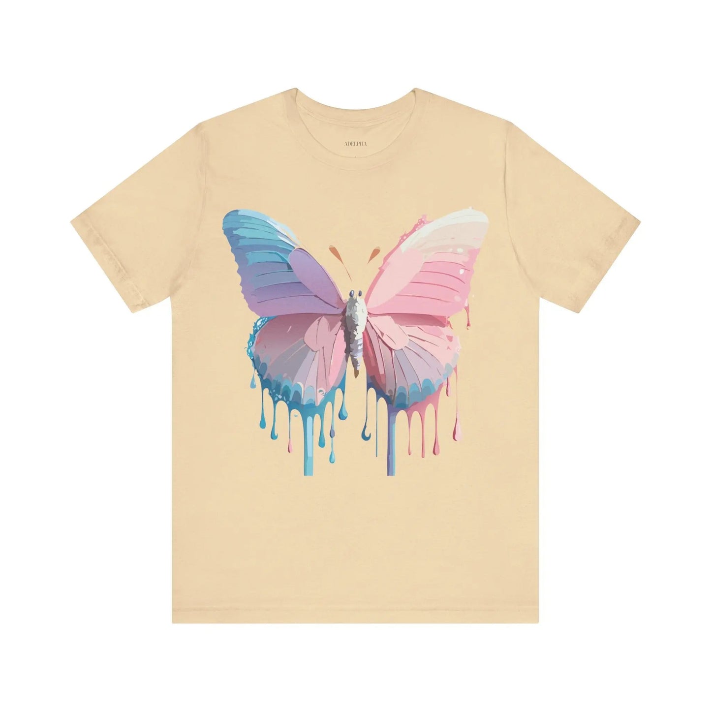 Butterfly Graphic Tee Unisex Vintage Inspired Art Design Adelpha
