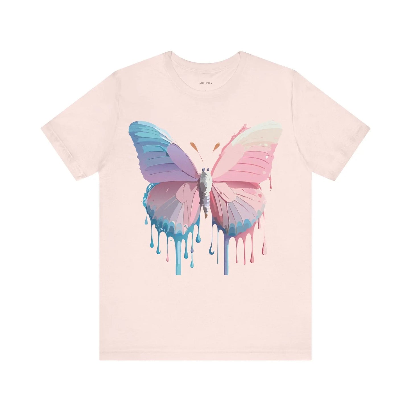 Butterfly Graphic Tee Unisex Vintage Inspired Art Design Adelpha