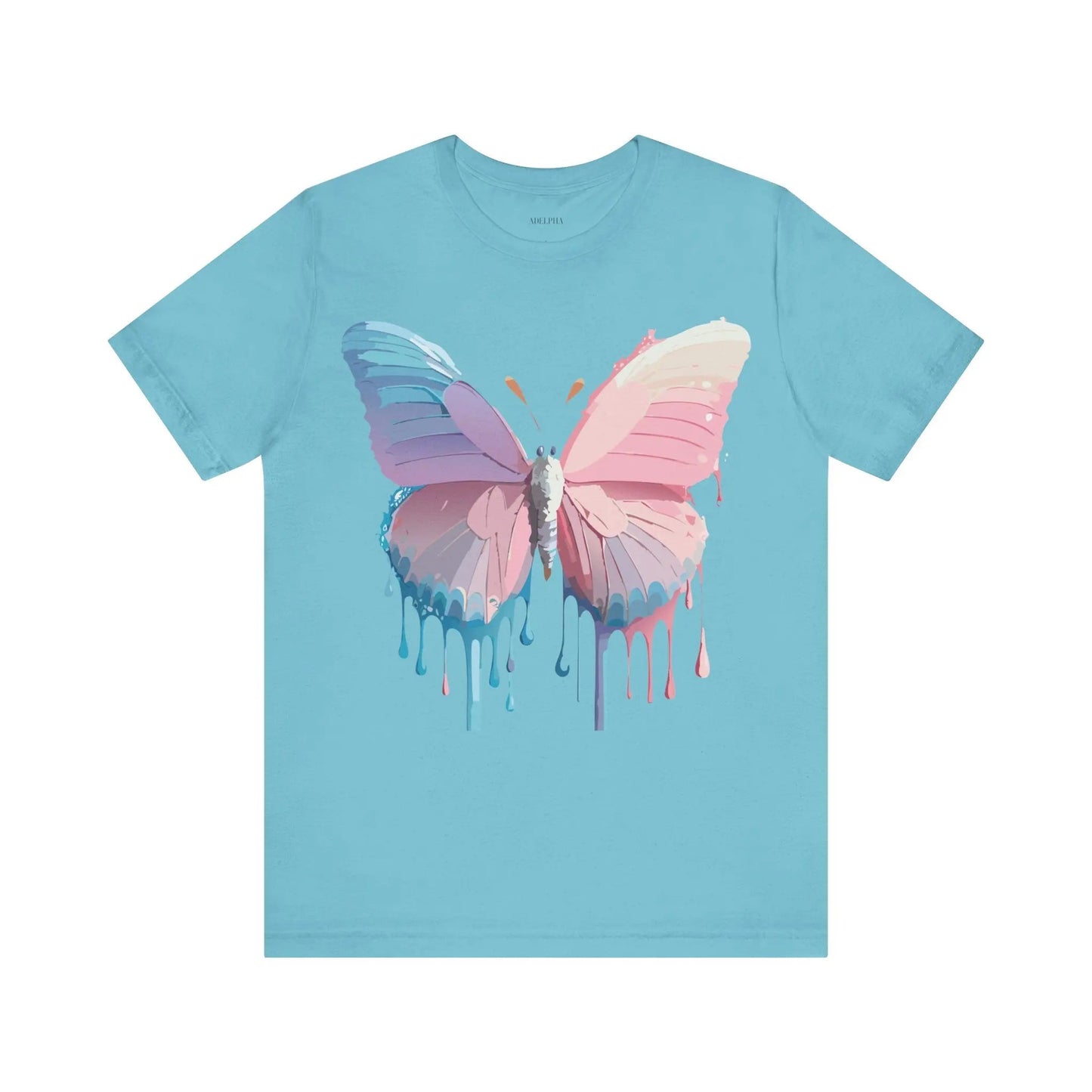 Butterfly Graphic Tee Unisex Vintage Inspired Art Design Adelpha