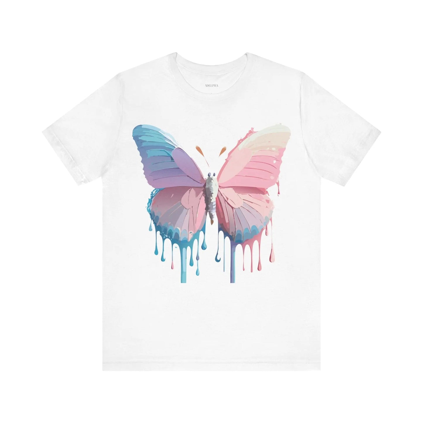 Butterfly Graphic Tee Unisex Vintage Inspired Art Design Adelpha