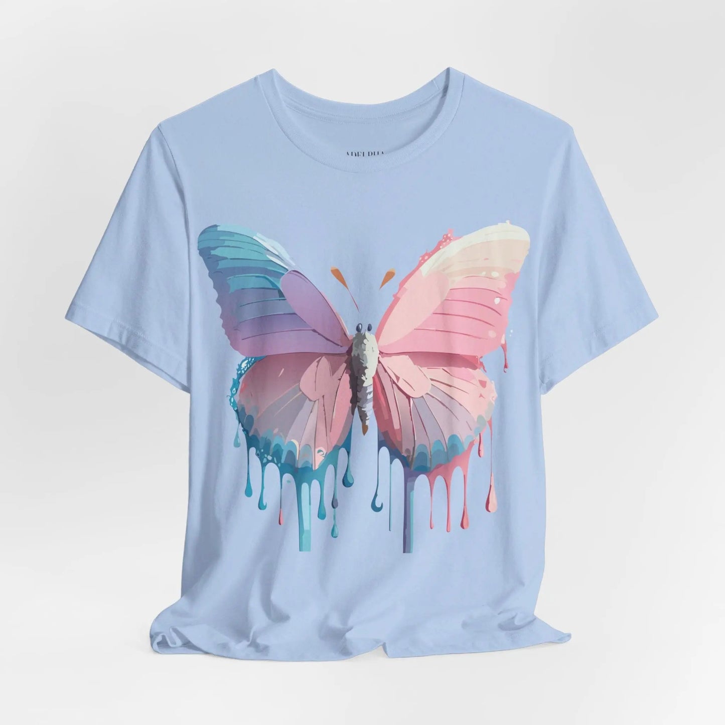 Butterfly Graphic Tee Unisex Vintage Inspired Art Design Adelpha