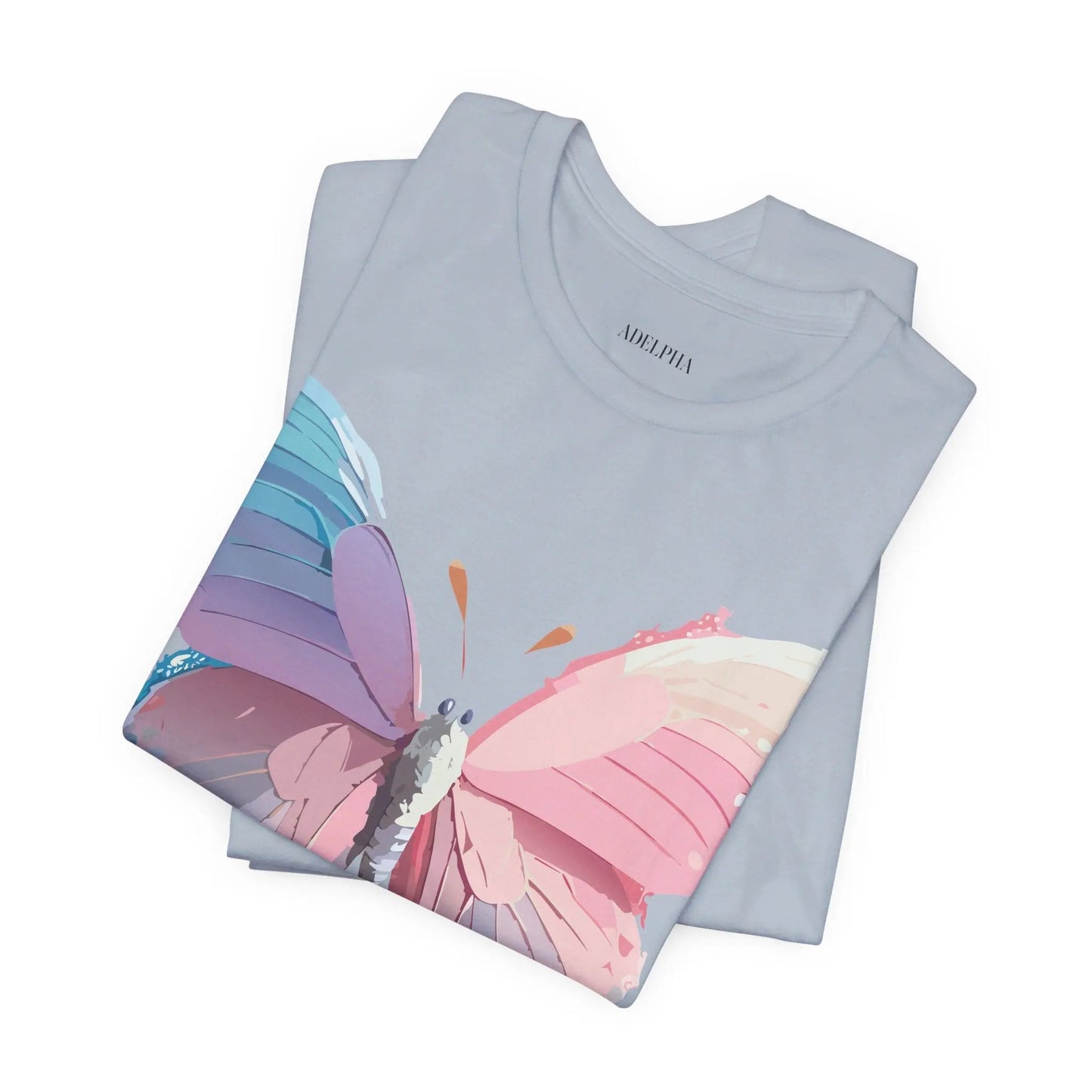 Butterfly Graphic Tee Unisex Vintage Inspired Art Design Adelpha